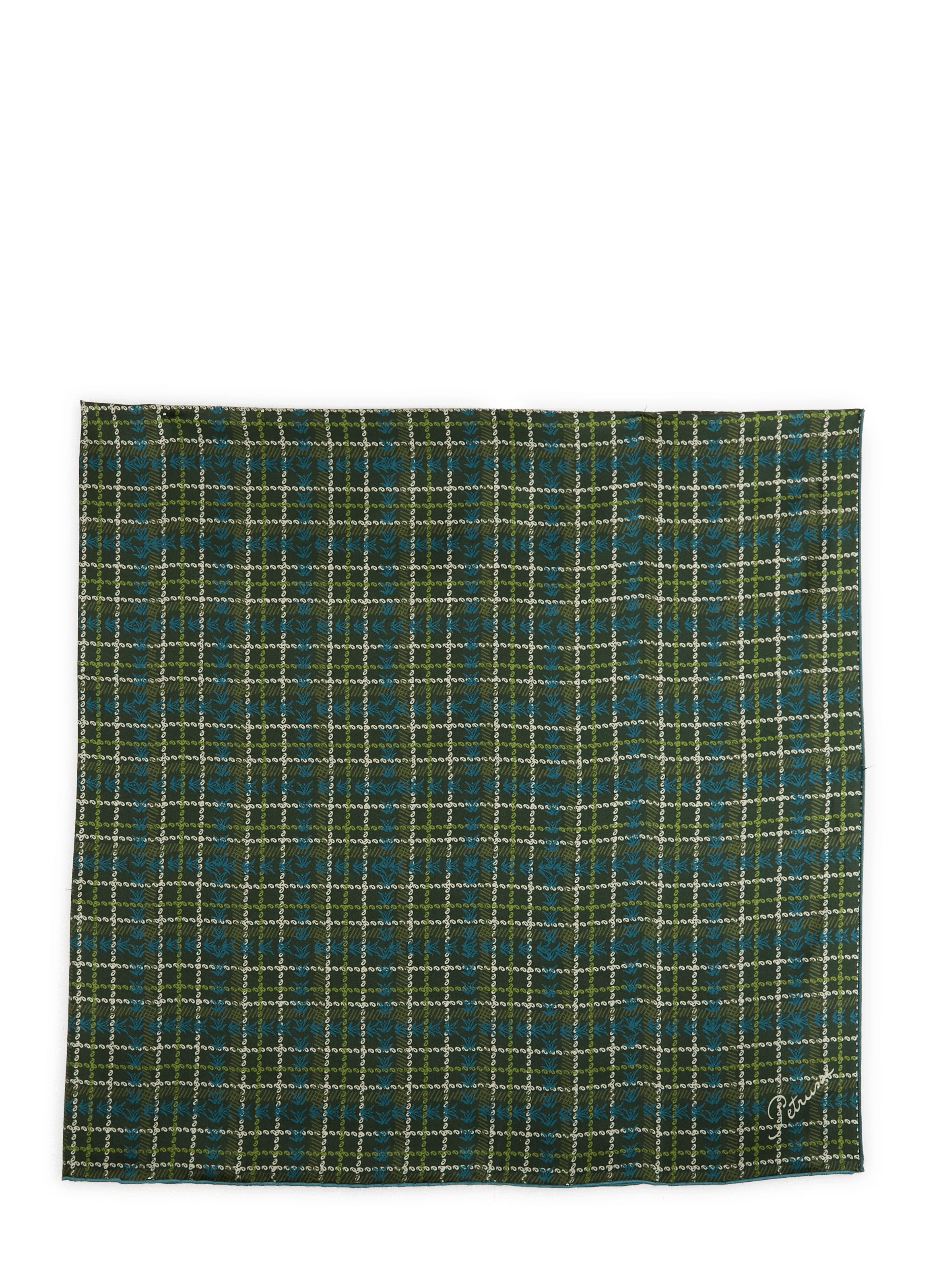 Square silk printed scarf PETRUSSE Multicolour