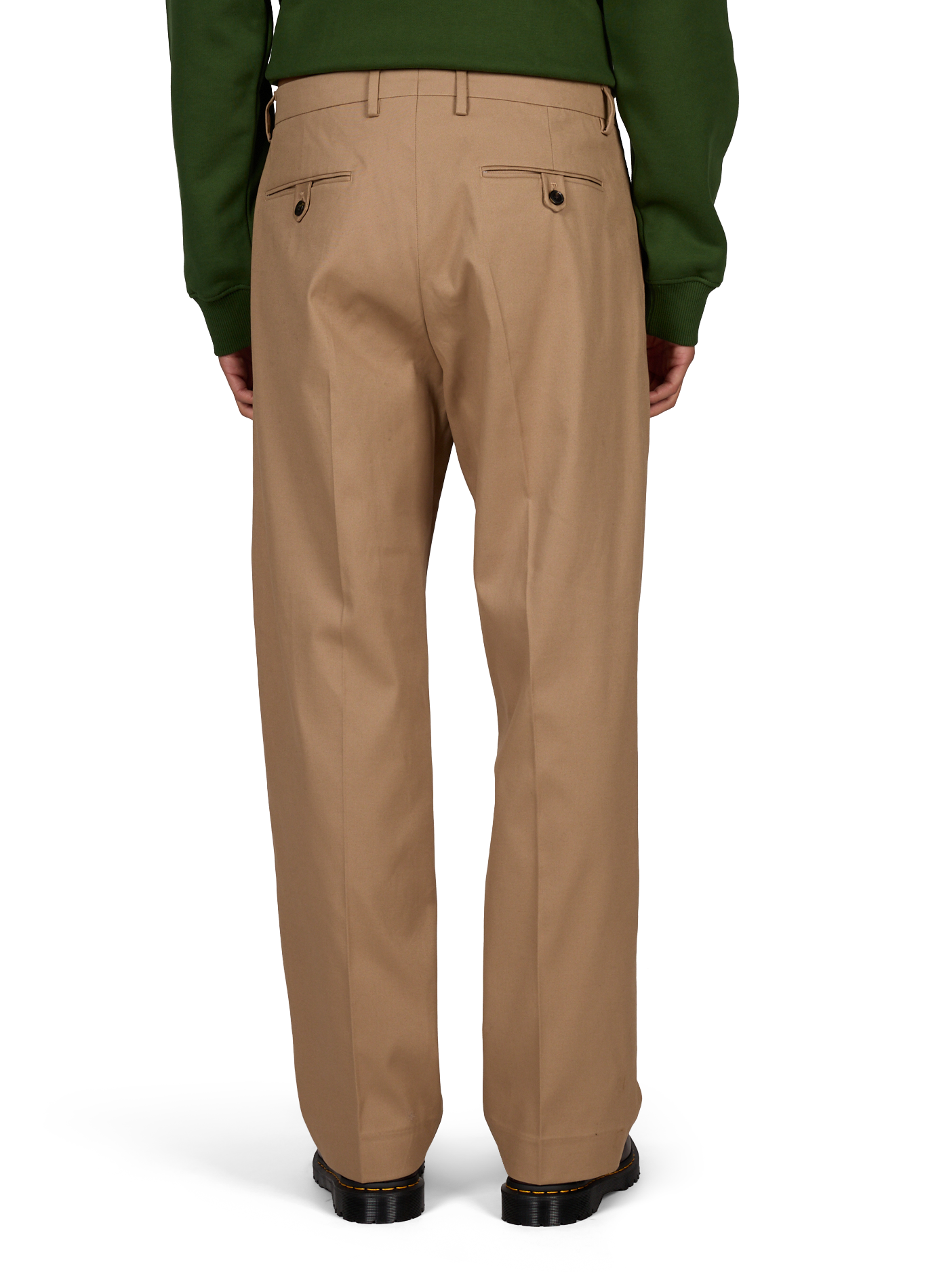 Wide-leg Robin pants in mixed cotton NN.07 Beige