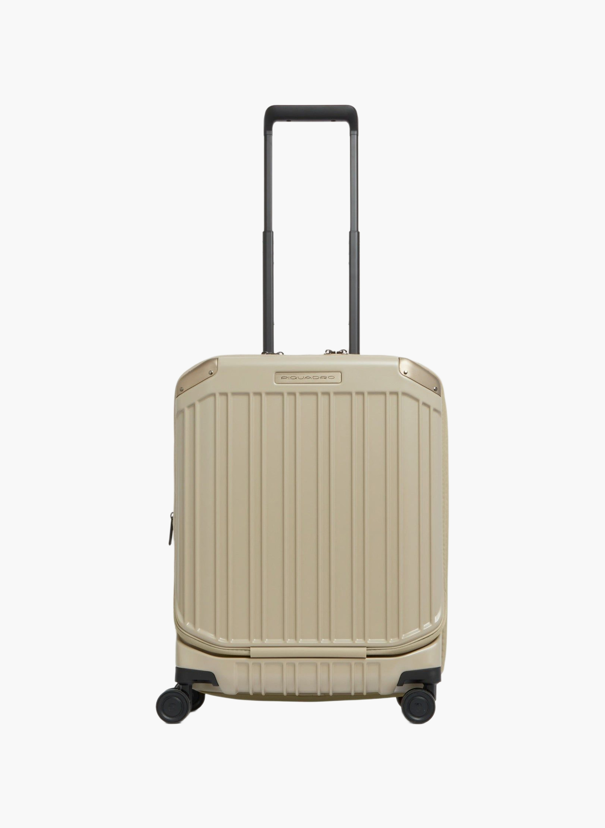 Handbagage voor laptop met twee openingen PIQUADRO Beige