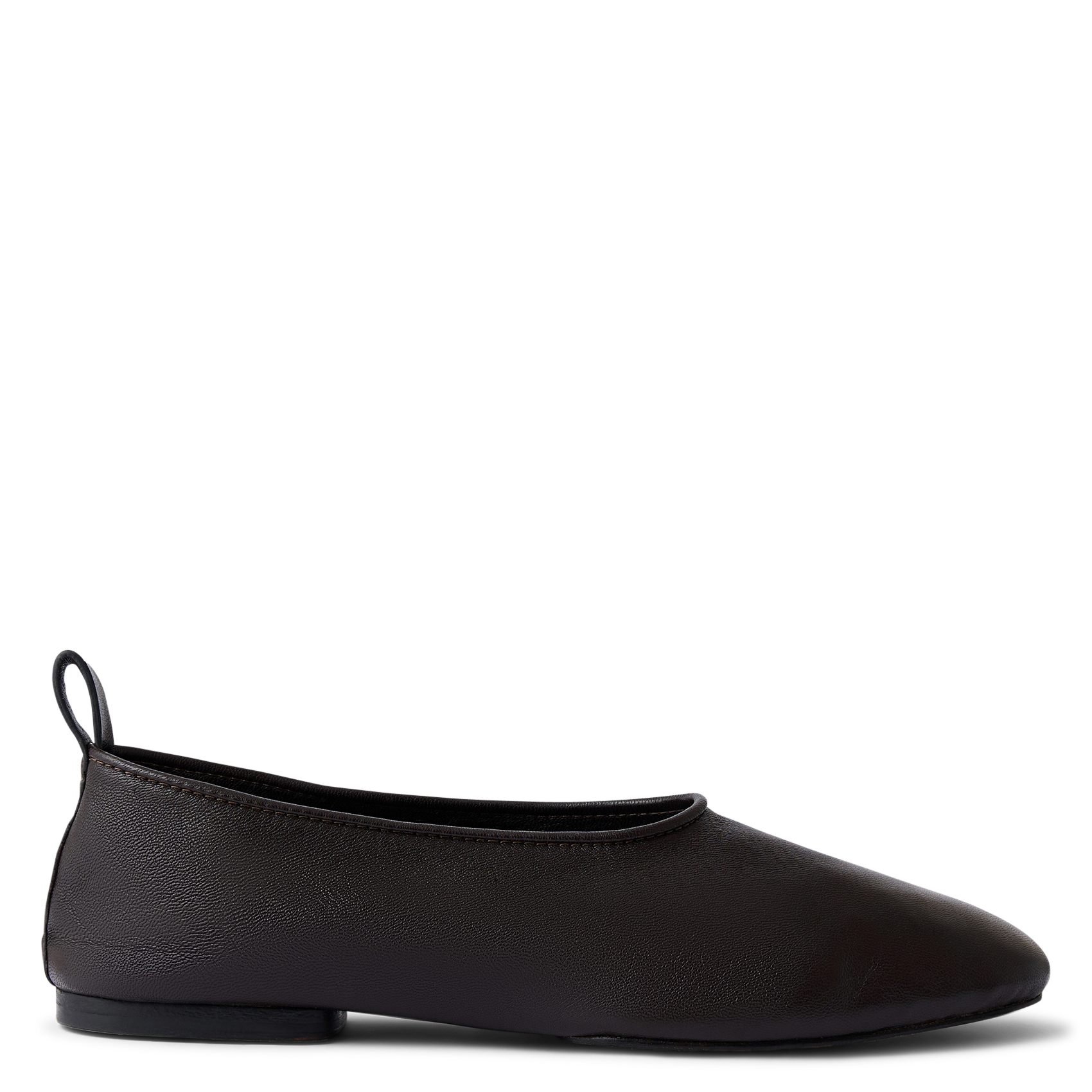 Ballerines en cuir bala SOEUR Noir