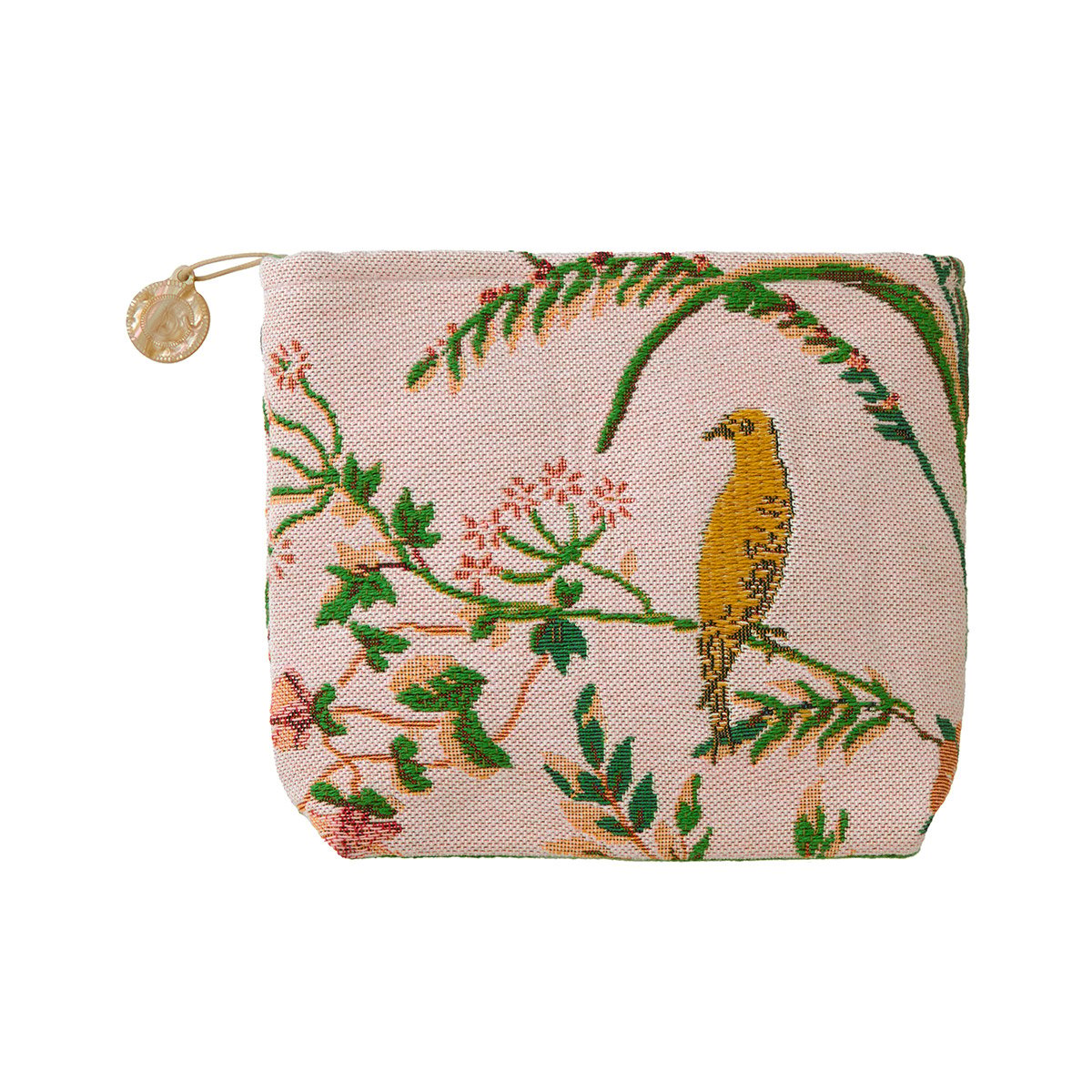 Trousse petit modèle, floralie YVES DELORME Rose