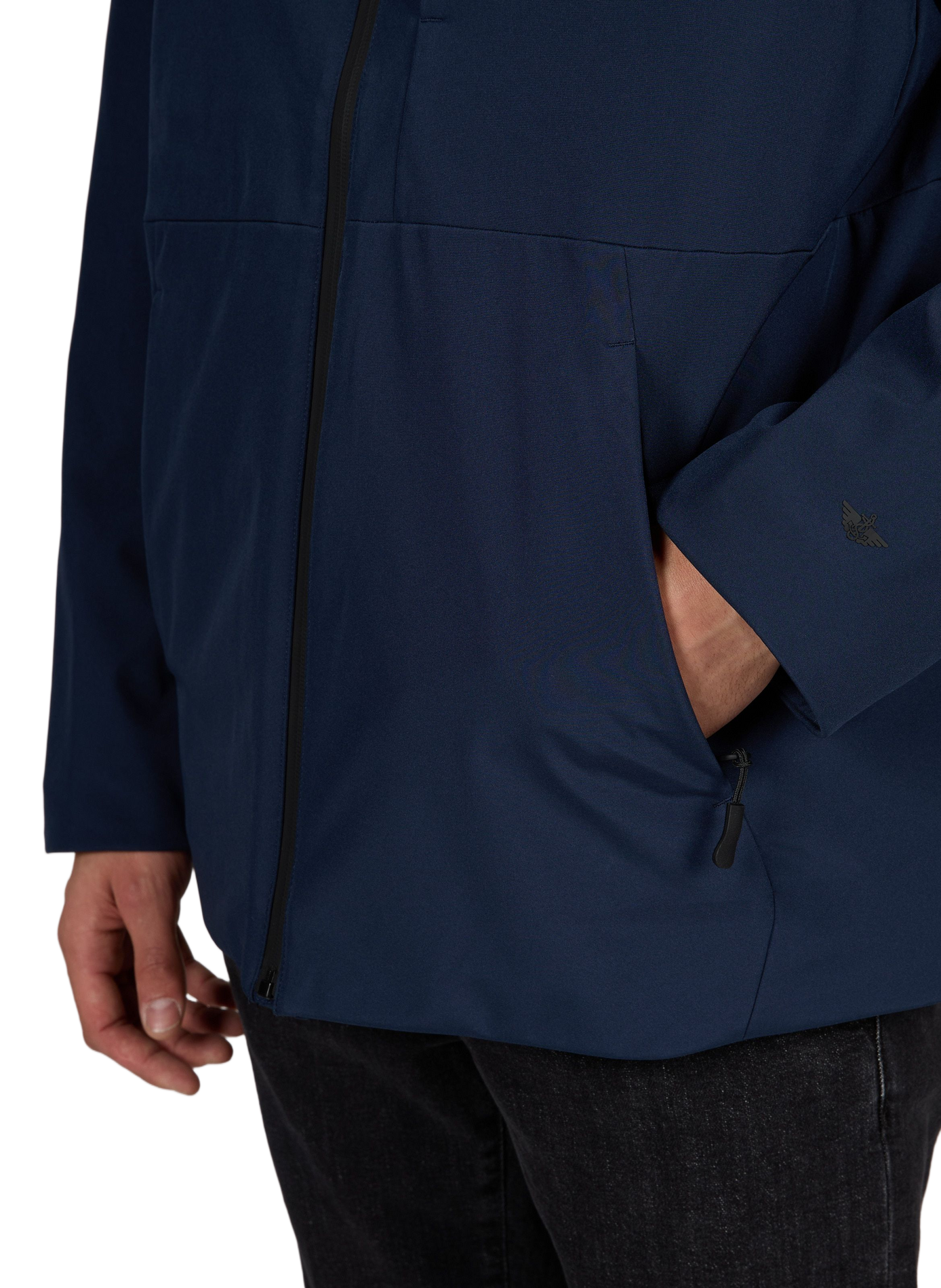 Kapuzenjacke aus Baumwollmischung DOCKERS Blau