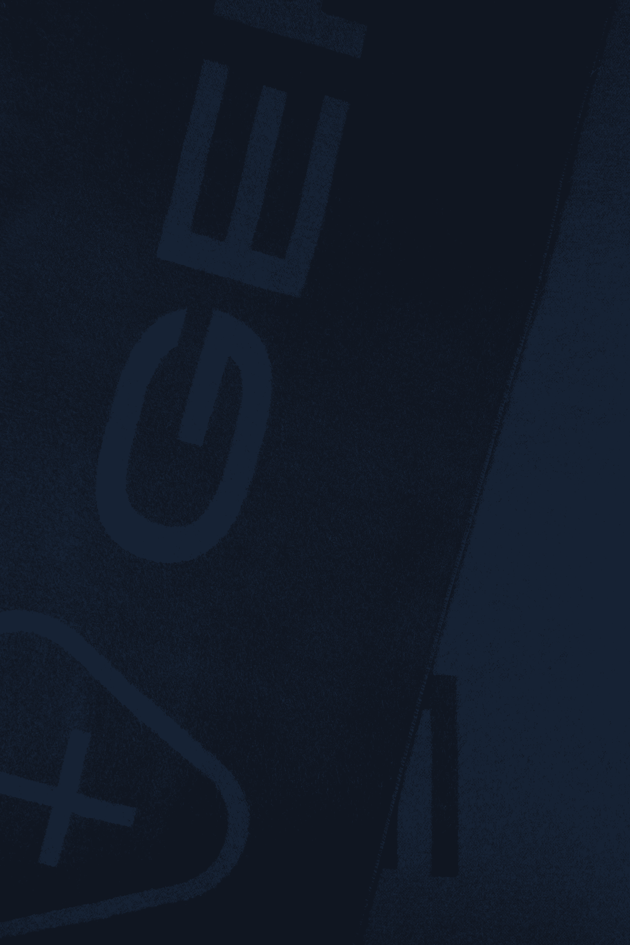 Mathilde Schal mit Logo | Blau GERTRUDE Herren