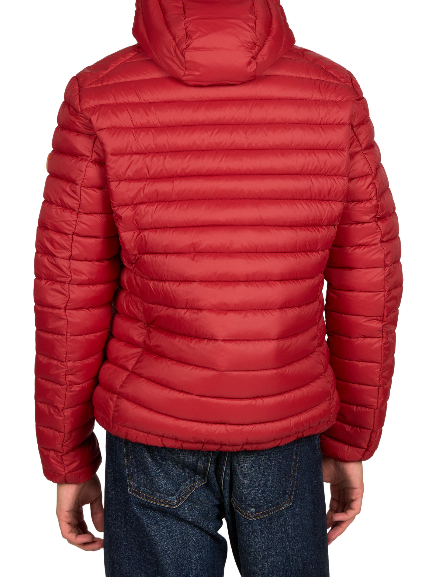 Padded Oversized Donald Puffer Coat SAVE THE DUCK Red