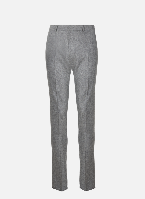 Gray wool slim pants SEASON 1865 