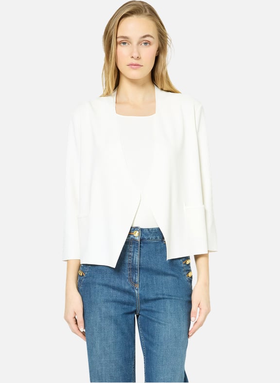 Gilet en microfibre - janel Blanc by GERARD DAREL GERARD DAREL Gilet en microfibre - janel Blanc