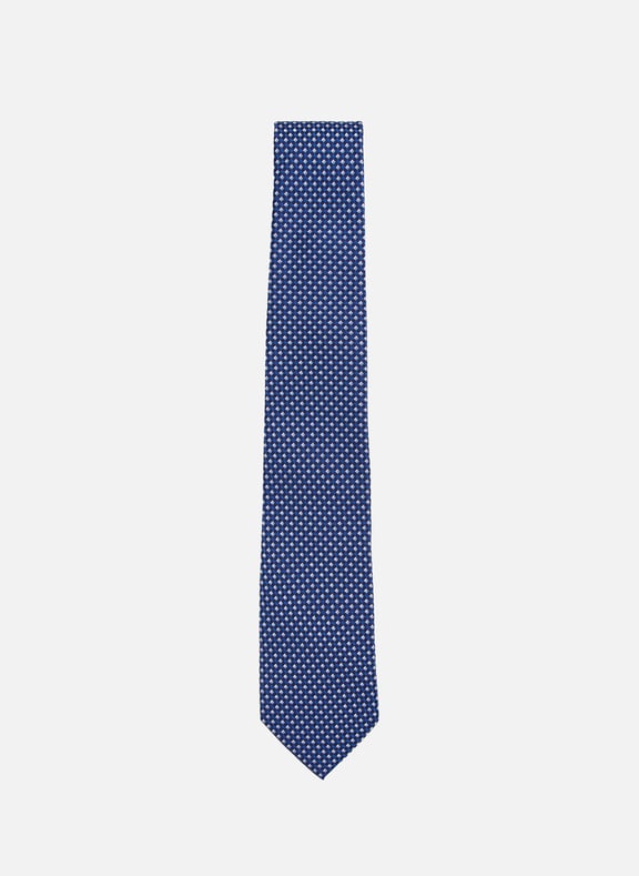 Cravate à motif en soie Bleu by TOMMY HILFIGER TOMMY HILFIGER Cravate à motif en soie Bleu
