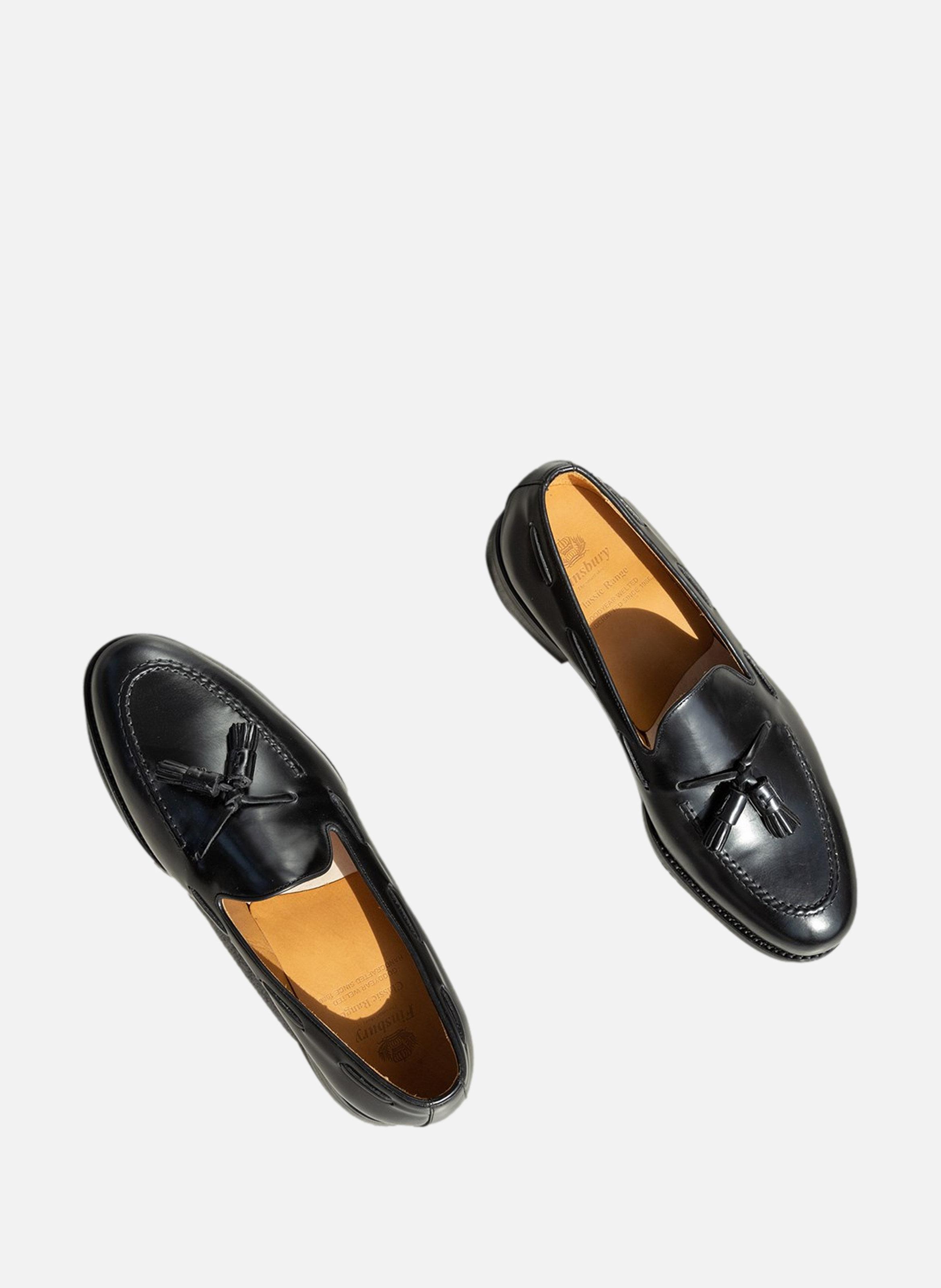 Mocassins cuir olden FINSBURY Noir