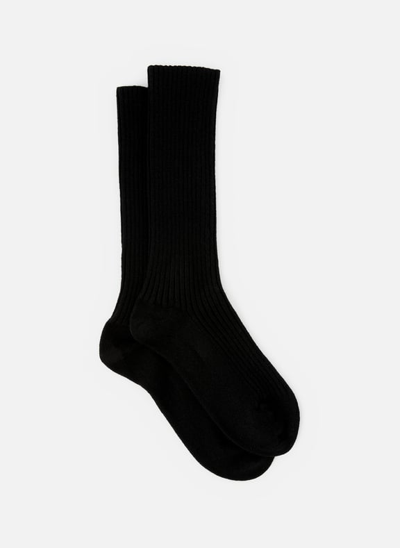 Wool and cashmere socks Black by DORÉ DORÉ DORÉ DORÉ Wool and cashmere socks Black