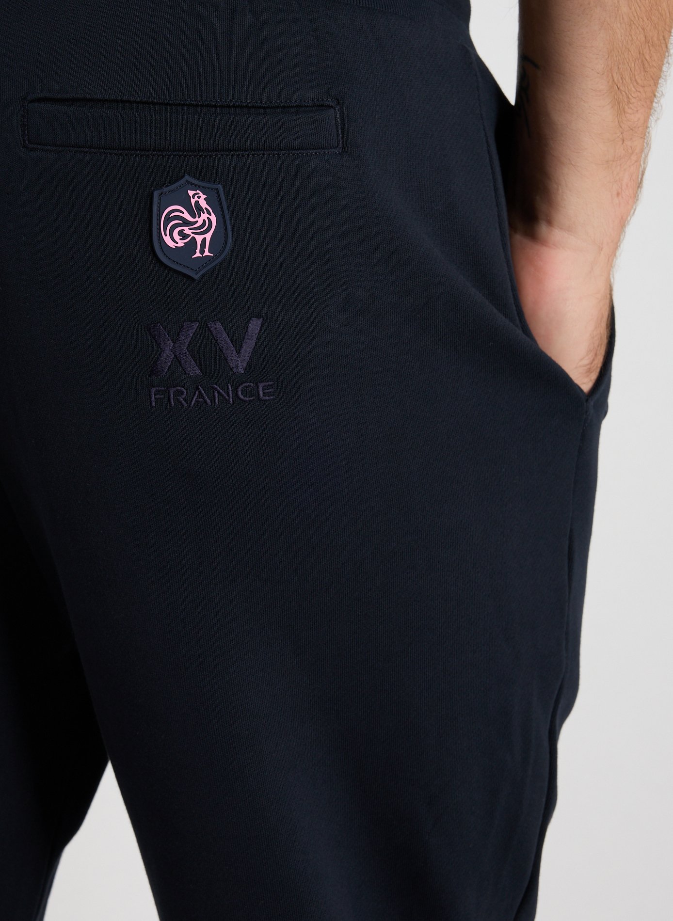 Straight-leg cotton joggers EDEN PARK Blue