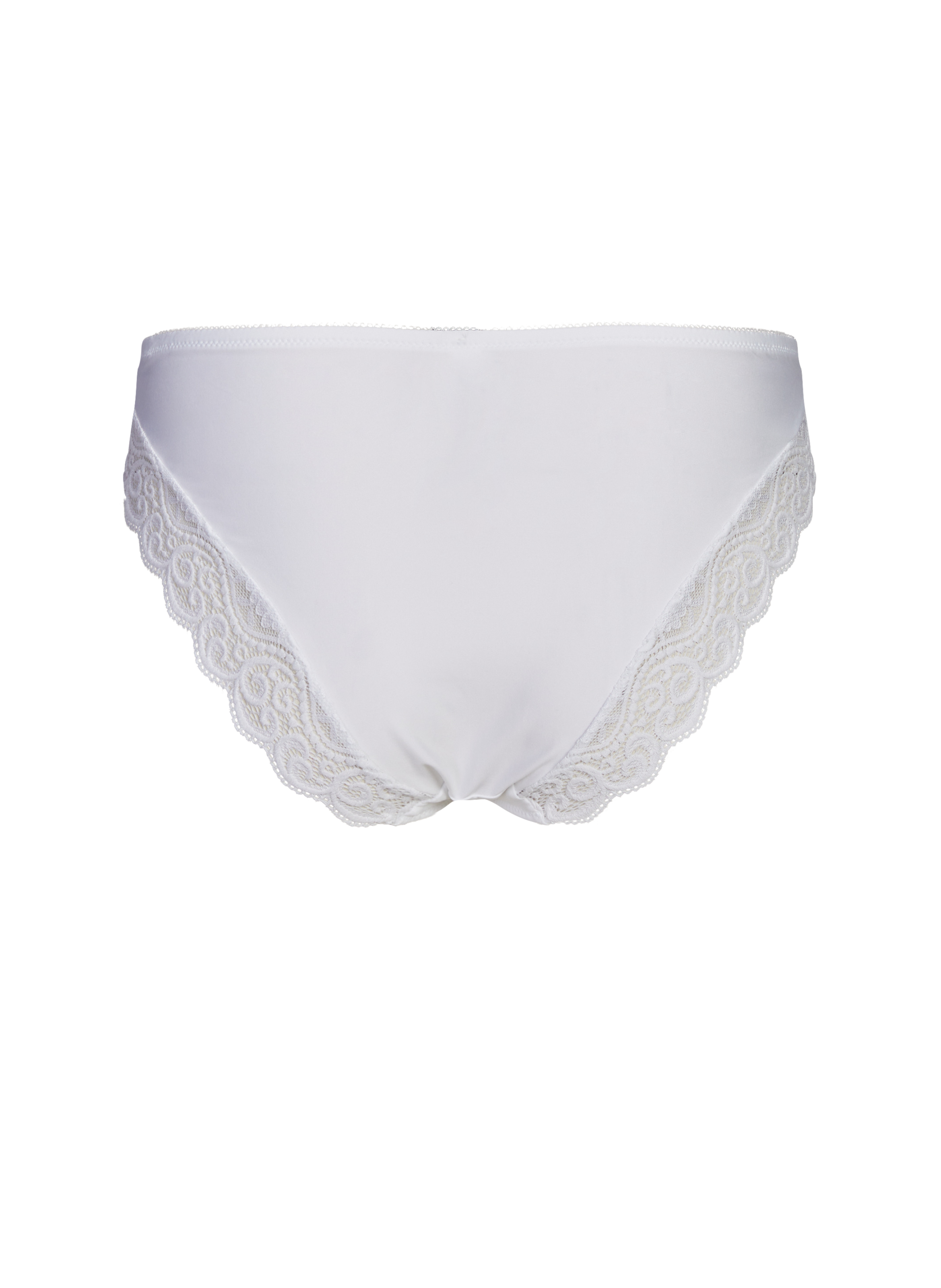 Lace Trim Culottes TRIUMPH White