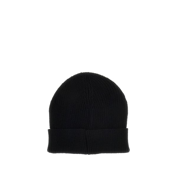 Bonnet en maille avec logo métallique