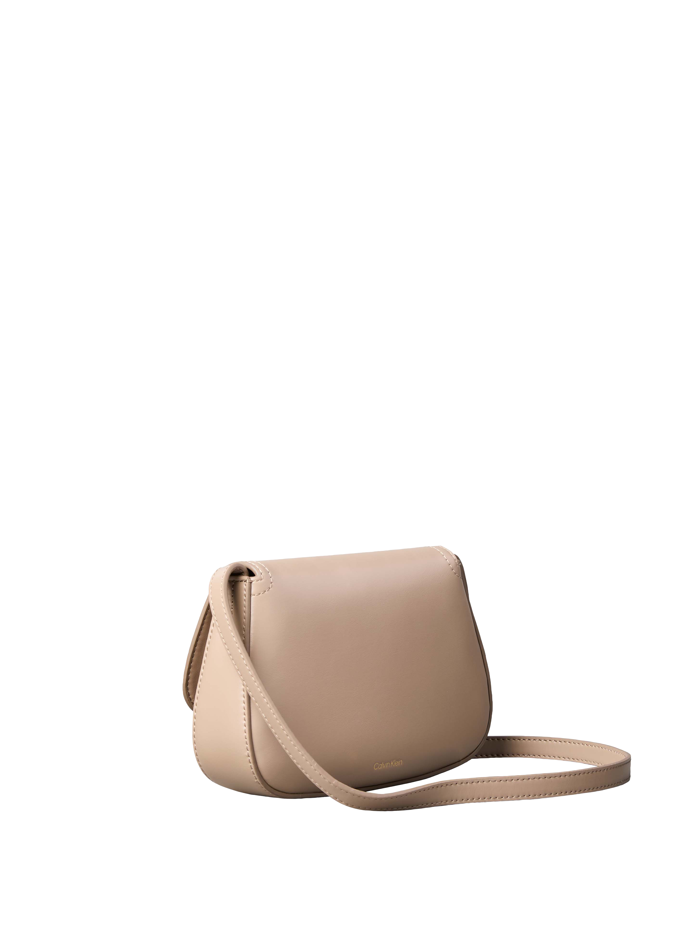 Sac bandoulière à rabat CALVIN KLEIN Beige