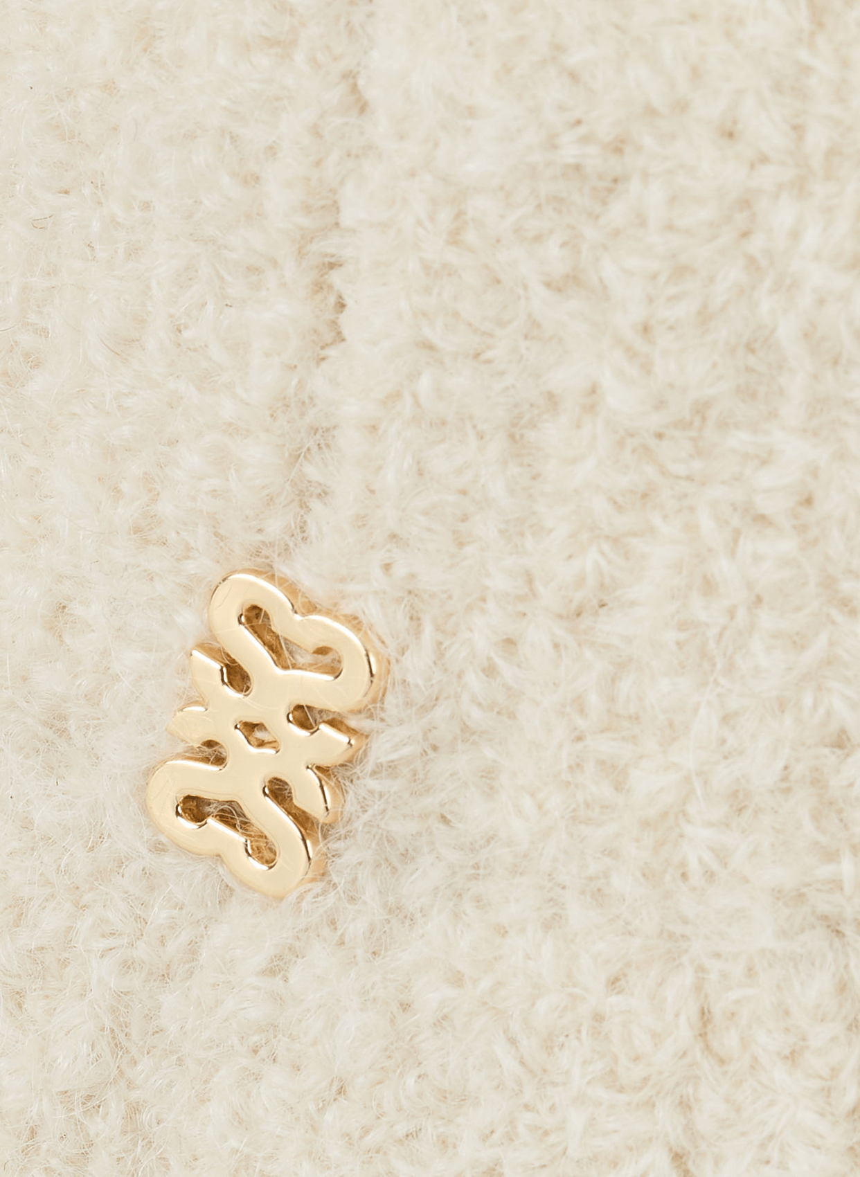 Bob en laine SANDRO Beige