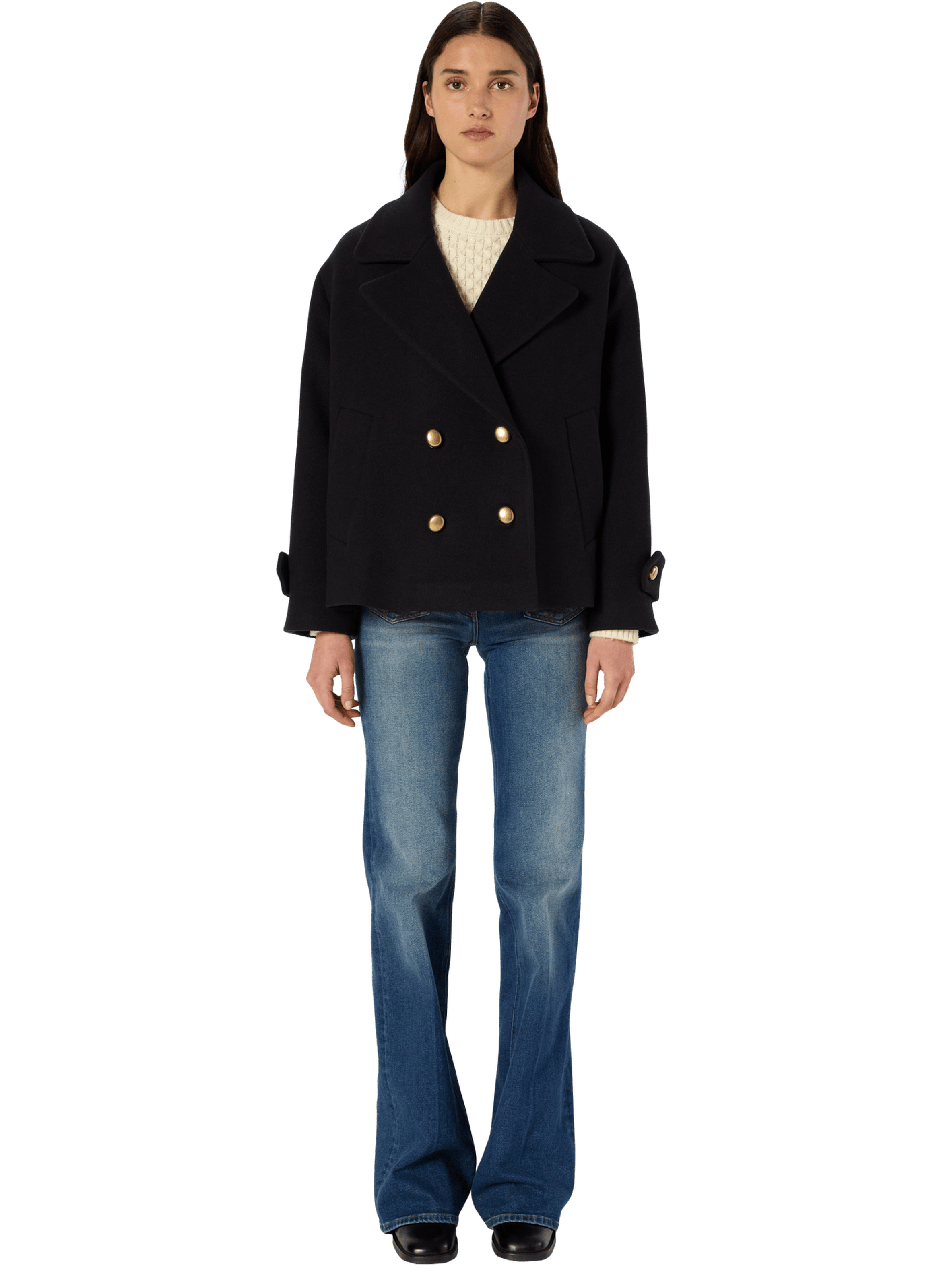 Caban court - mouna GERARD DAREL Bleu