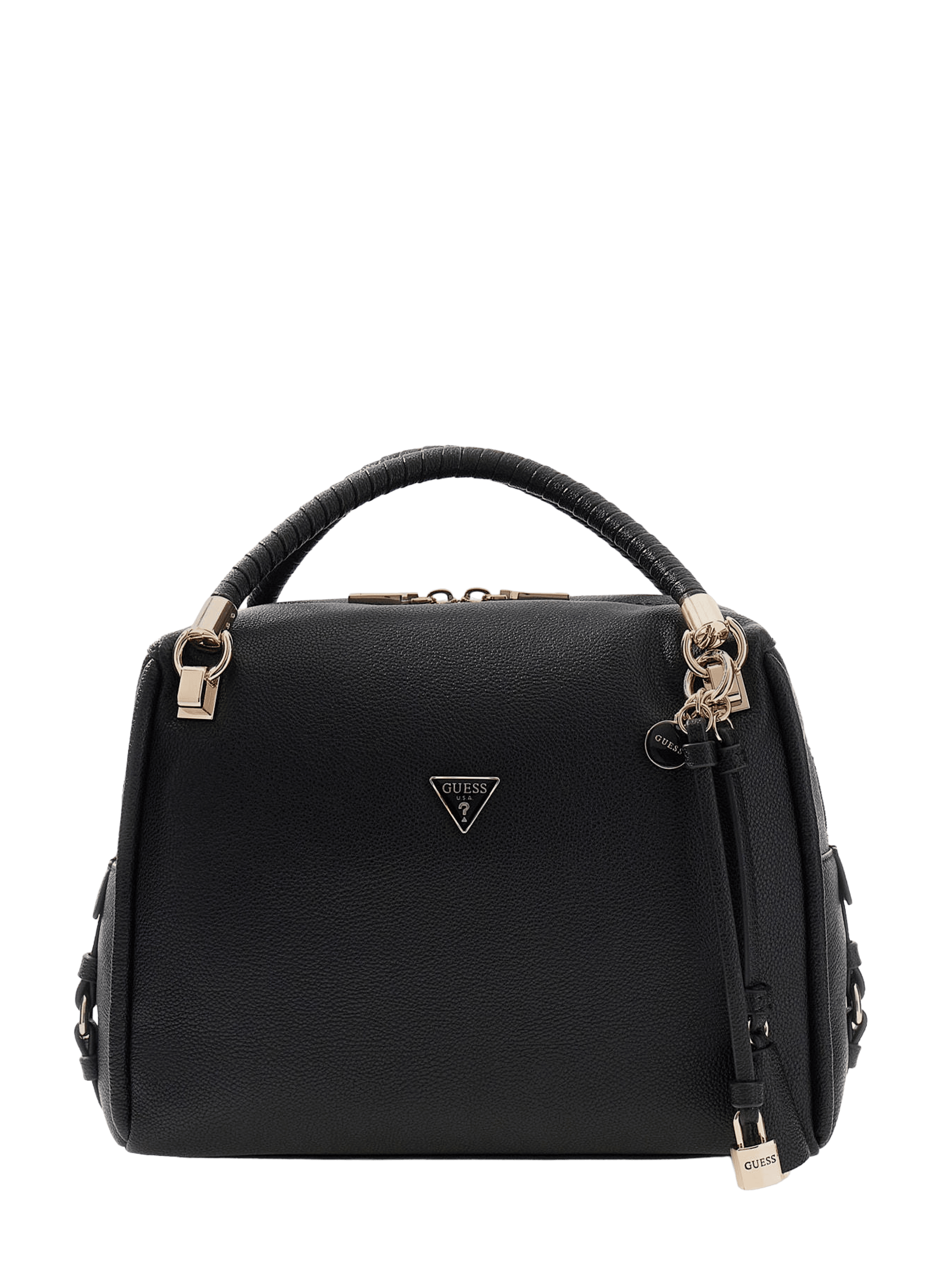 Borsa a tracolla rimovibile Danya GUESS Nero