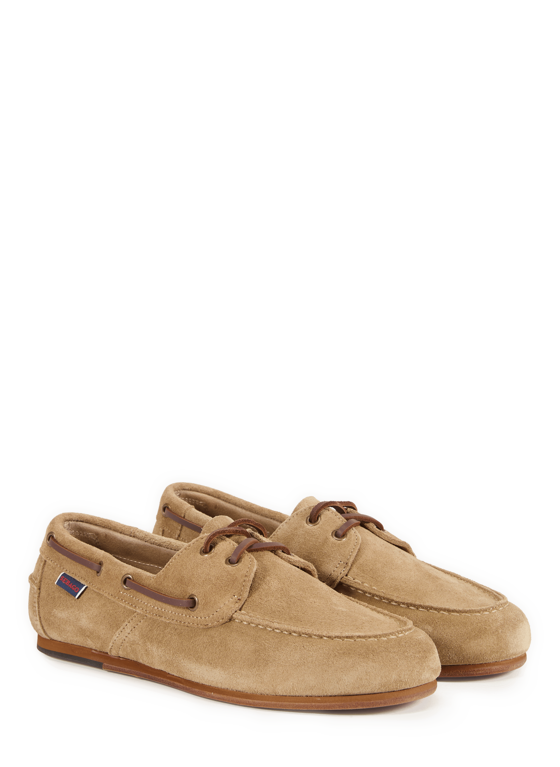 Mocassins Owen en cuir daim Beige