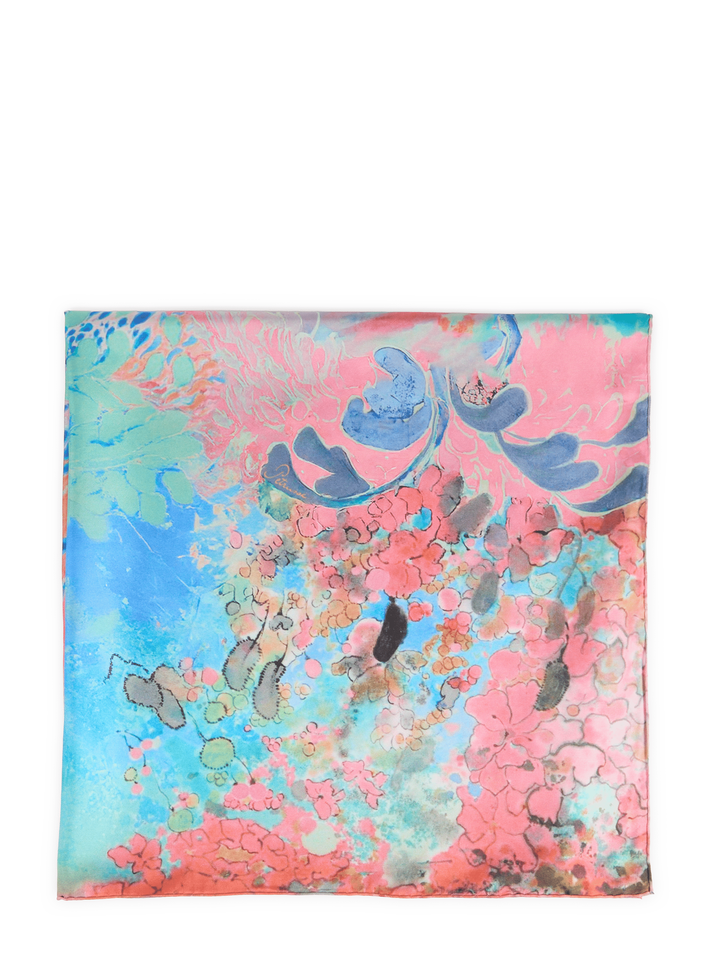 Yseult silk scarf PETRUSSE Orange