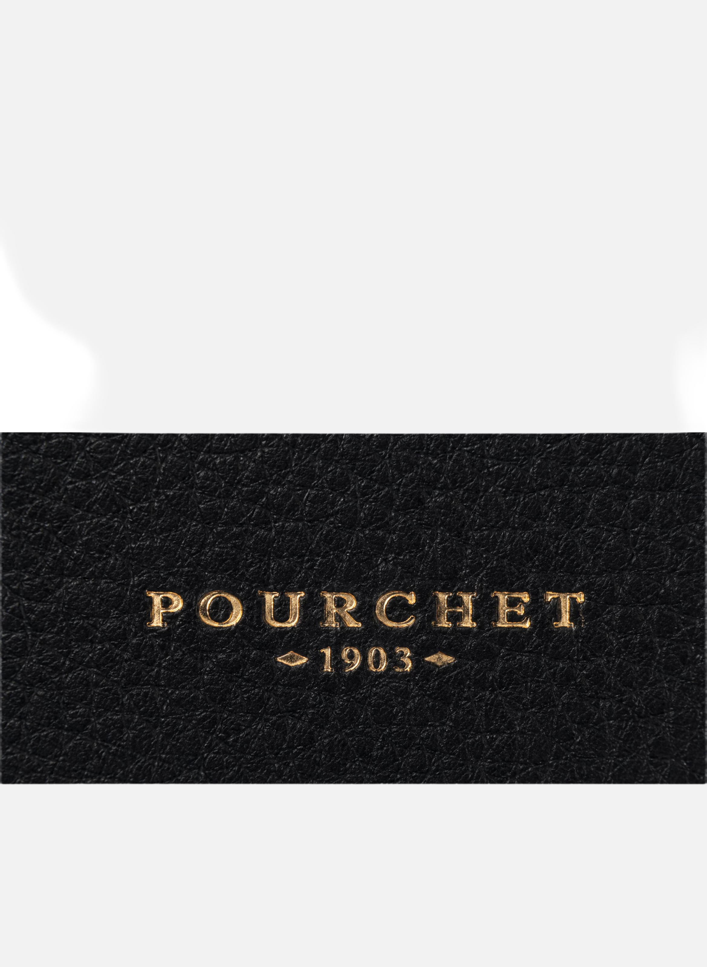 Club | porte-monnaie & porte-cartes en cuir de vachette POURCHET Noir