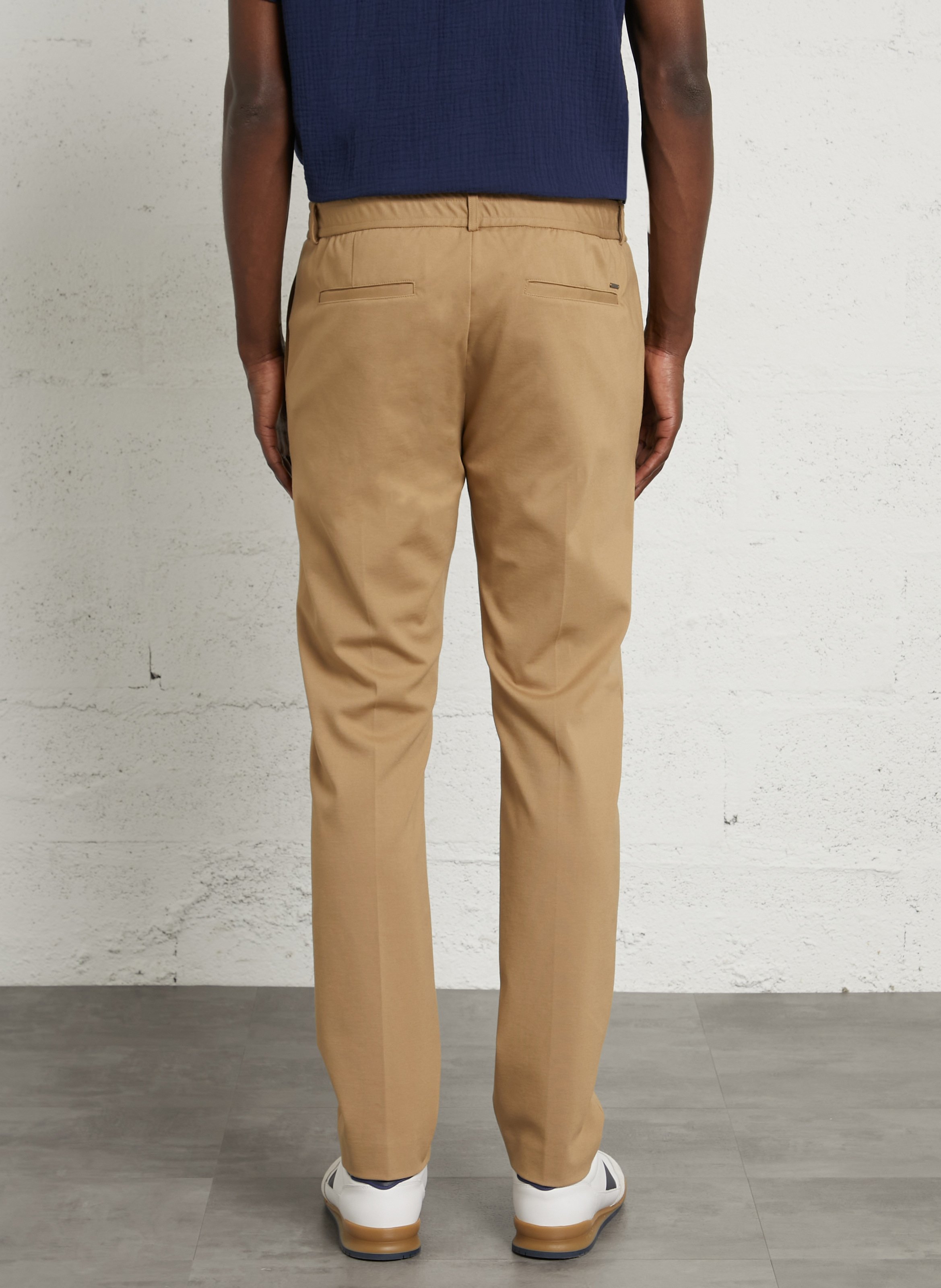 Jogging slim IKKS Beige