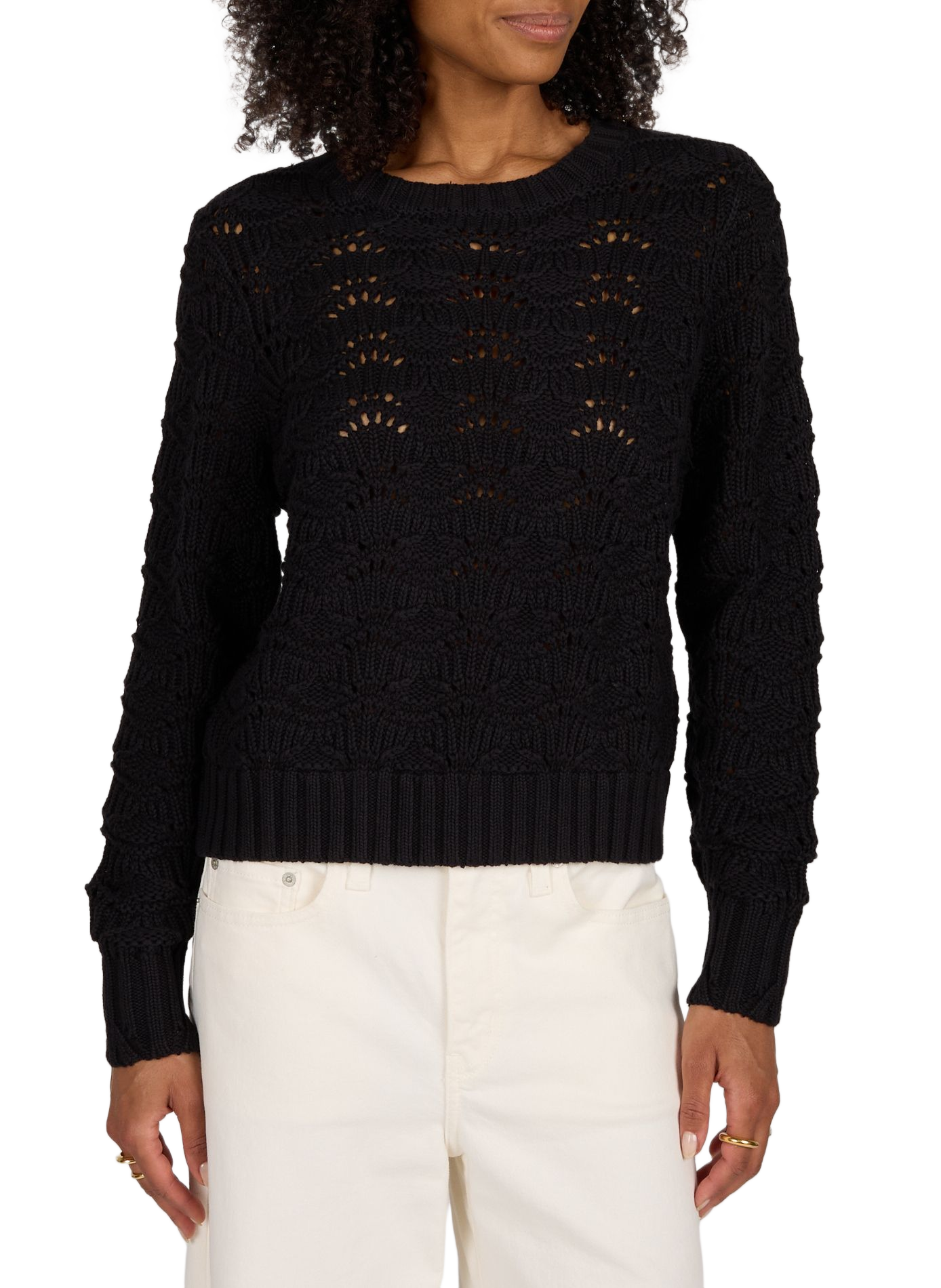 Strickpullover aus Baumwolle LEVI'S Schwarz