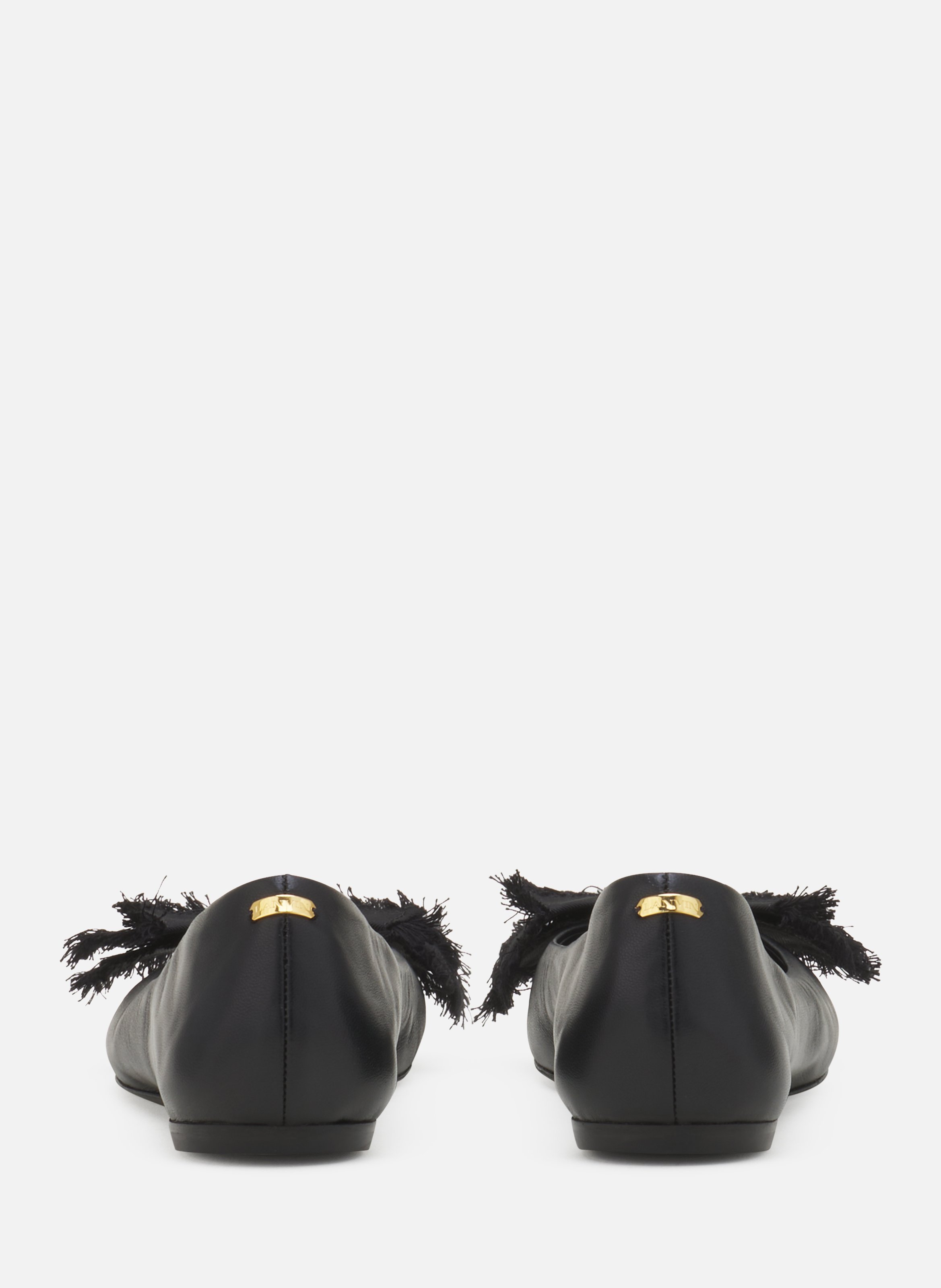 La ballerine noeud LANVIN Noir