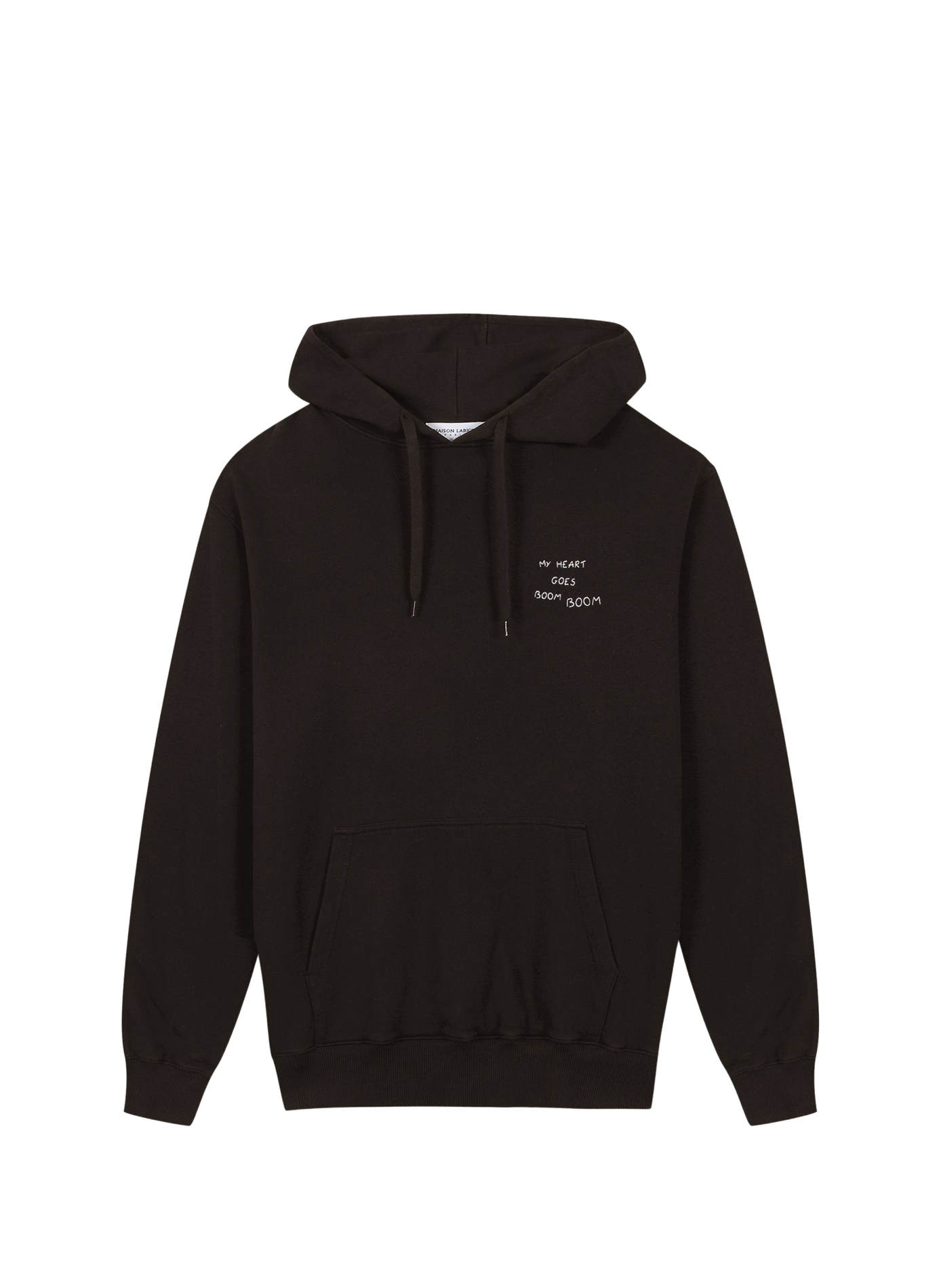 Oversized cotton hoodie sweatshirt MAISON LABICHE Brown