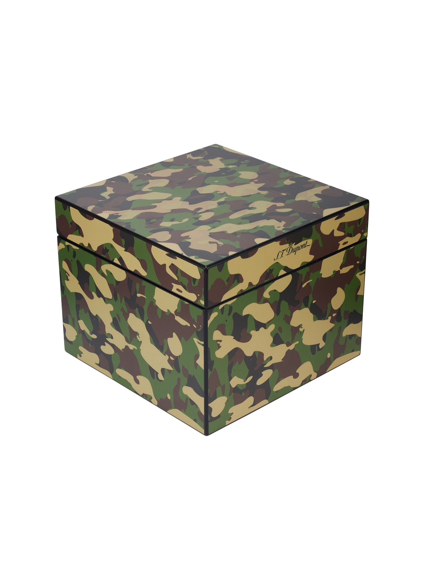 Cave cube 60 sigarenhumidor S.T. DUPONT Groen