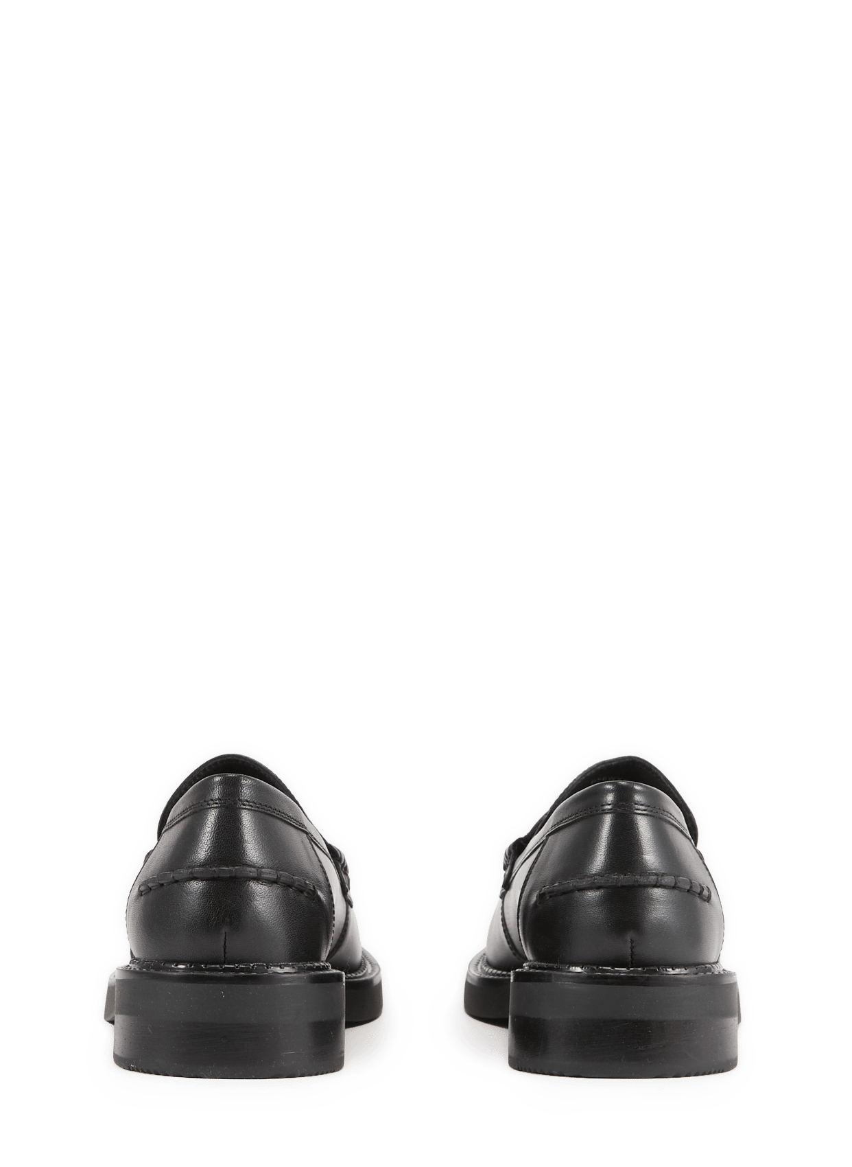 Mocassins en cuir  GEOX Noir