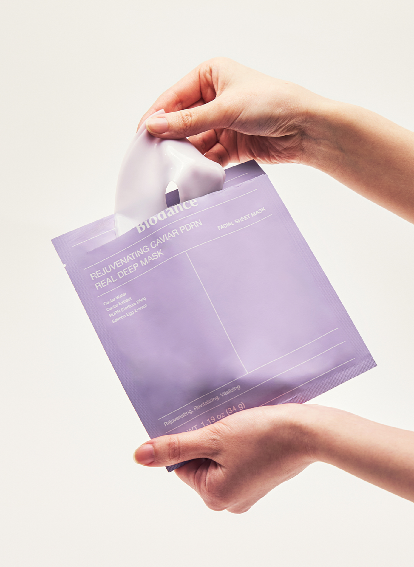 Masque régénérant au caviar et pdrn BIODANCE No color
