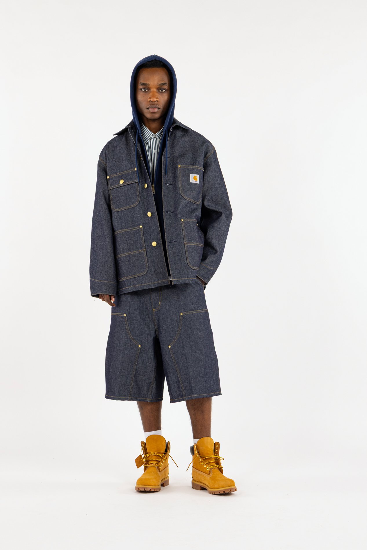 Veste aden chore coat CARHARTT WIP Bleu