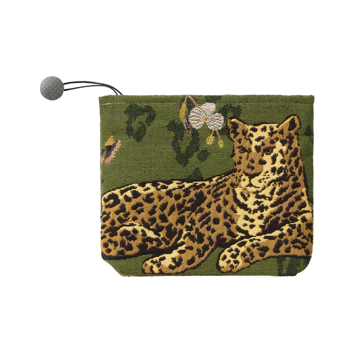 Trousse petit modèle, orchidia YVES DELORME Vert