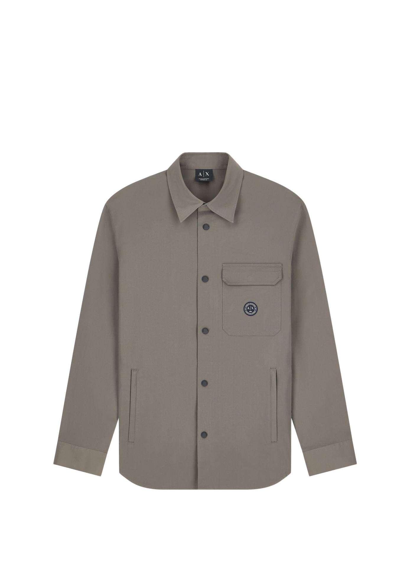 Straight logo shirt ARMANI EXCHANGE Beige