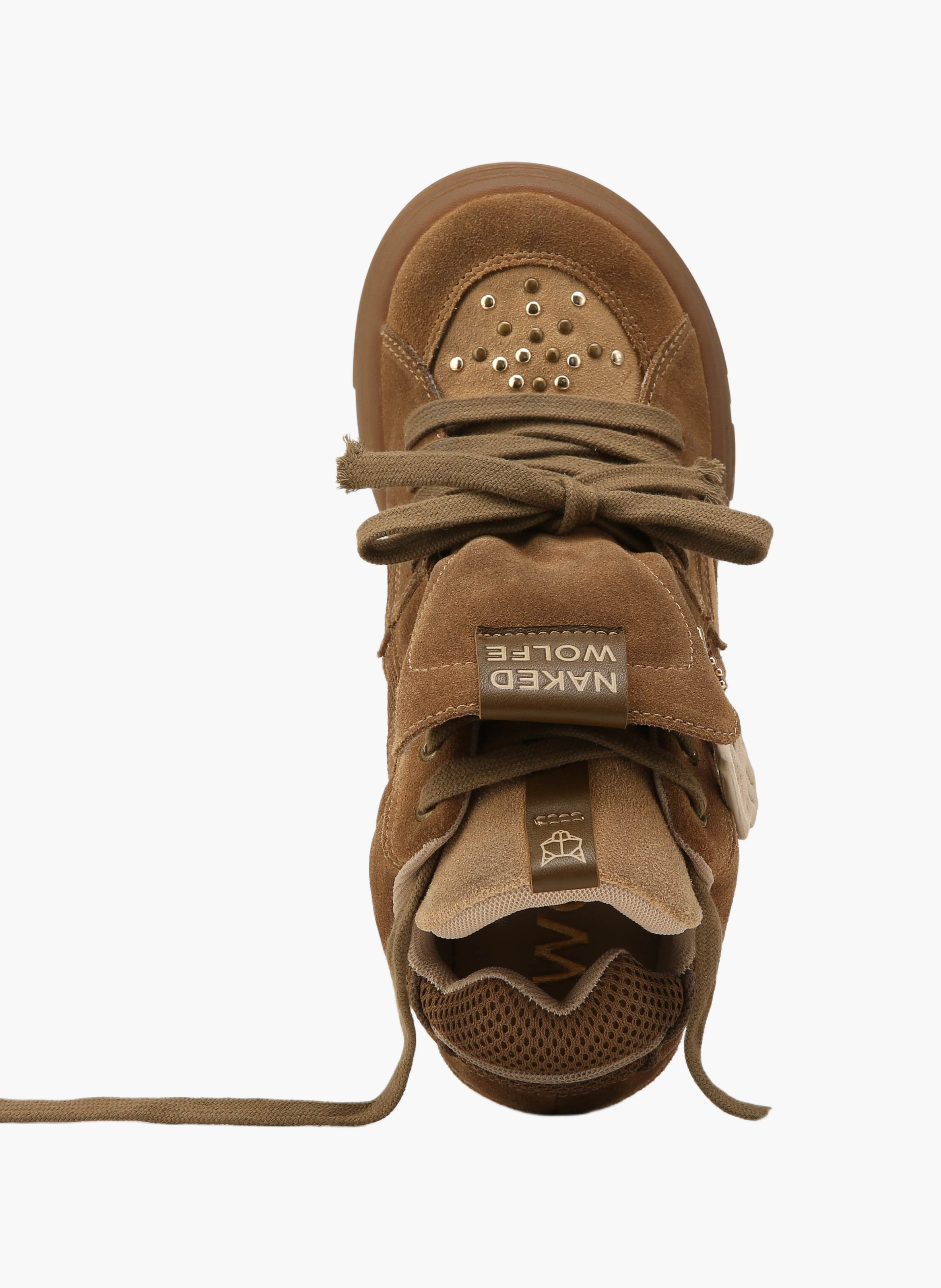 Baskets damage NAKED WOLFE Marron