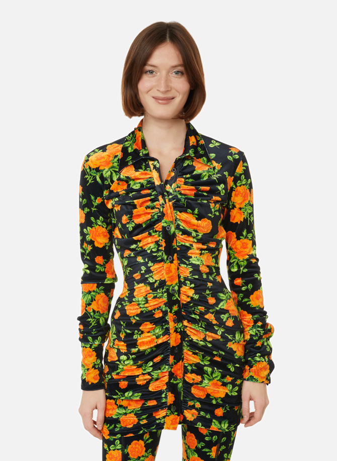 Floral patterned shirt dress RICHARD QUINN