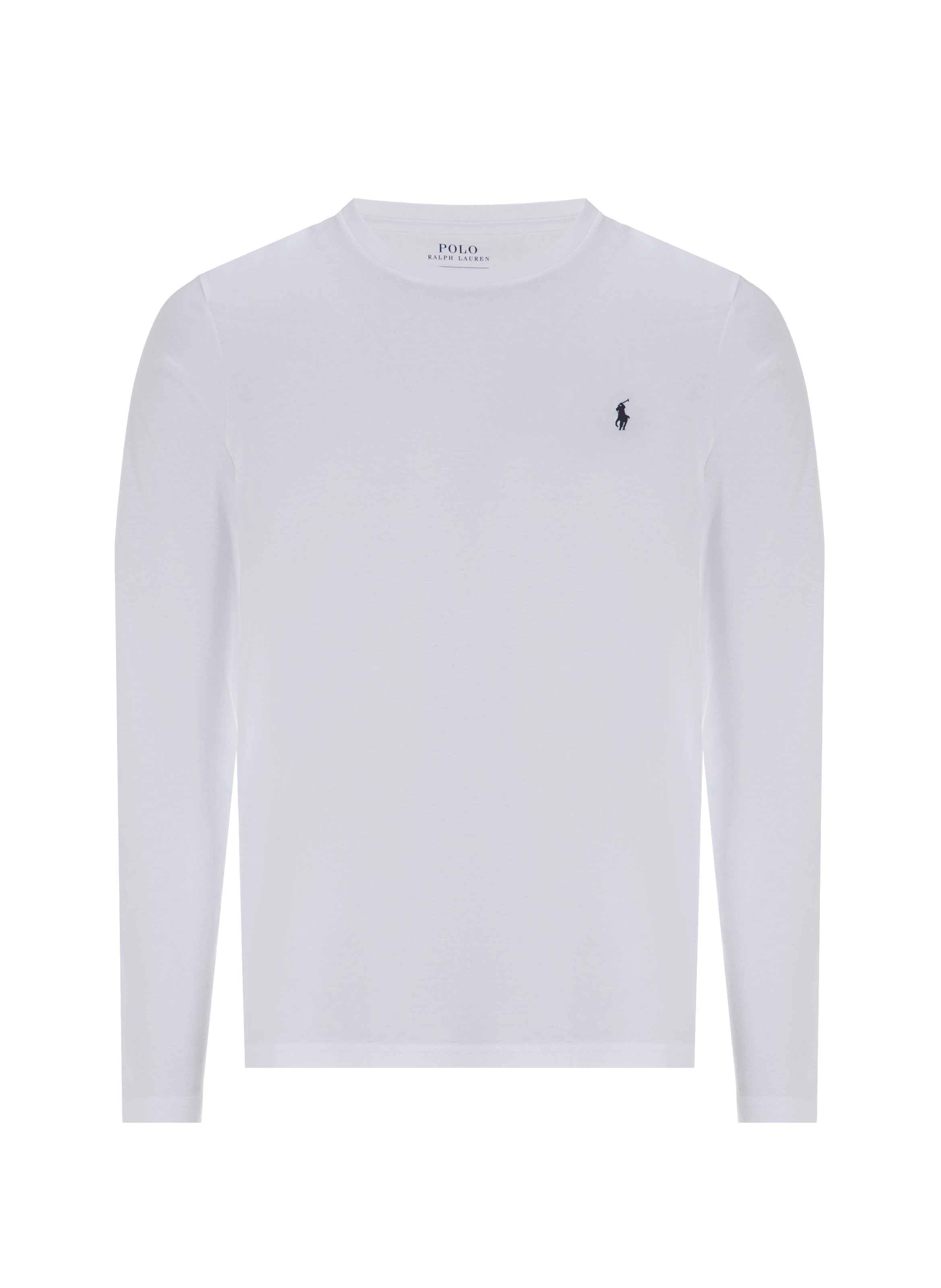 POLO RALPH LAUREN T-shirt à manches longues en coton Blanc