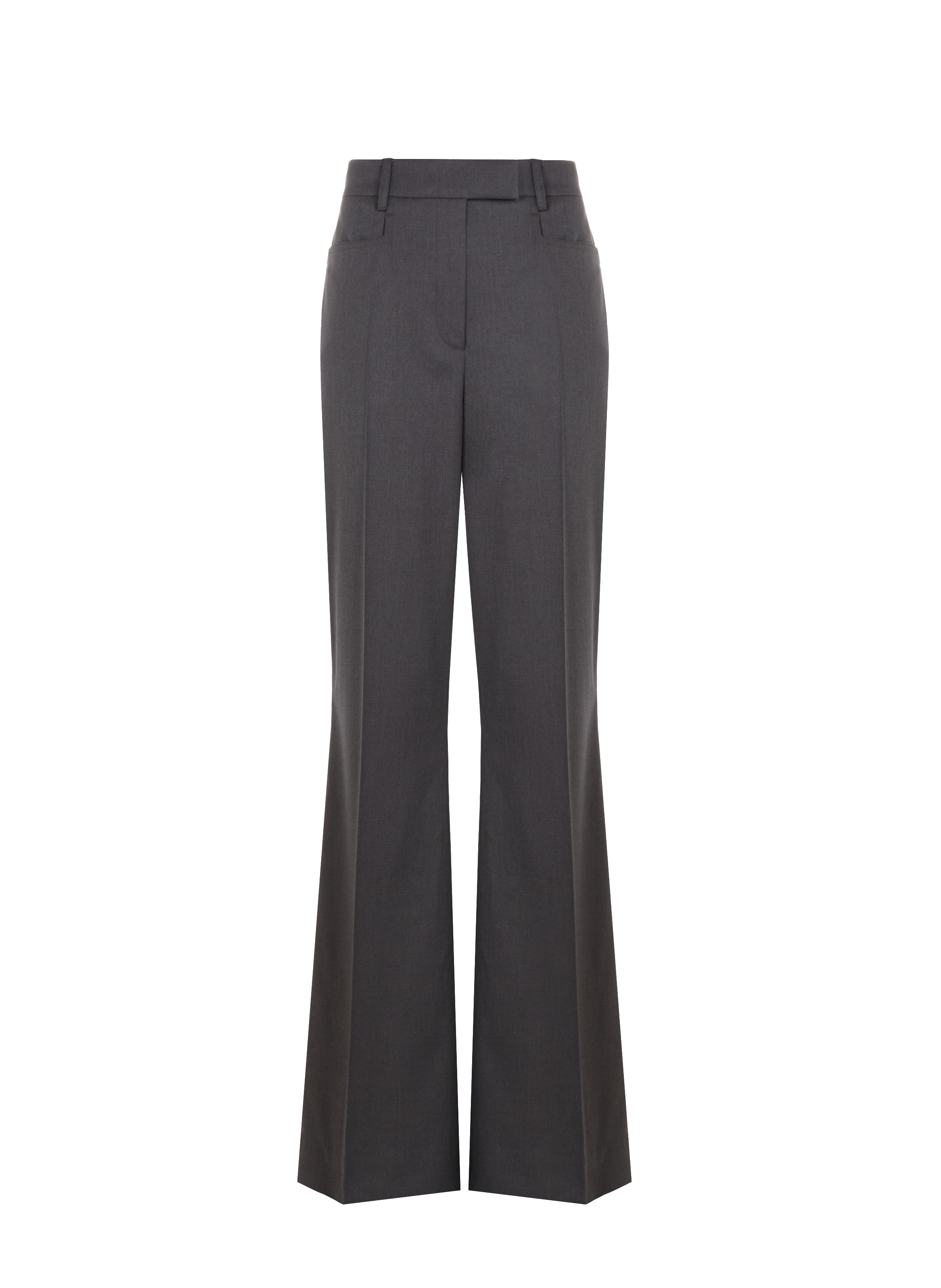 Pantalon bootcut  REMAIN Gris