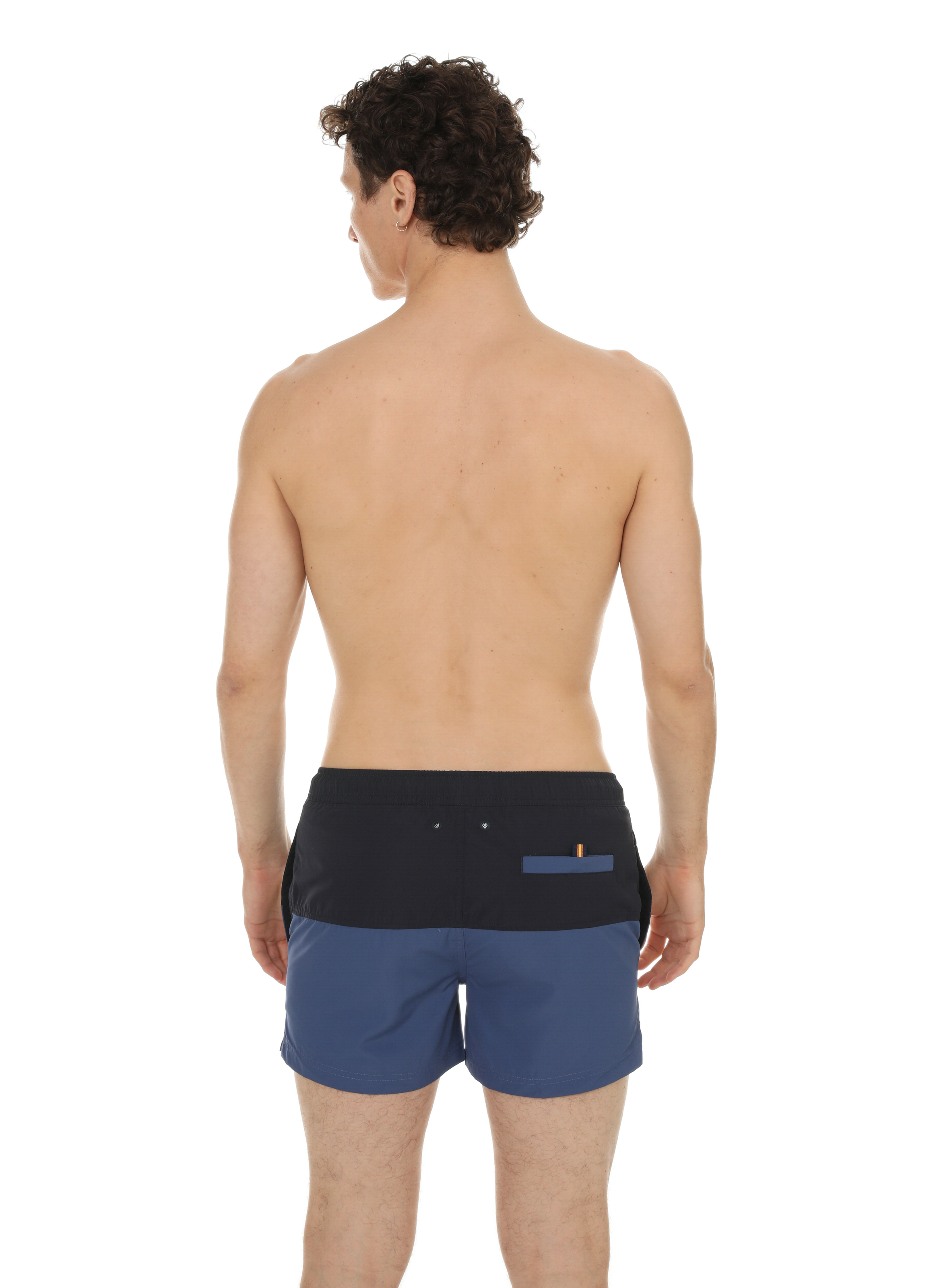 Short de bain droit K-WAY Bleu