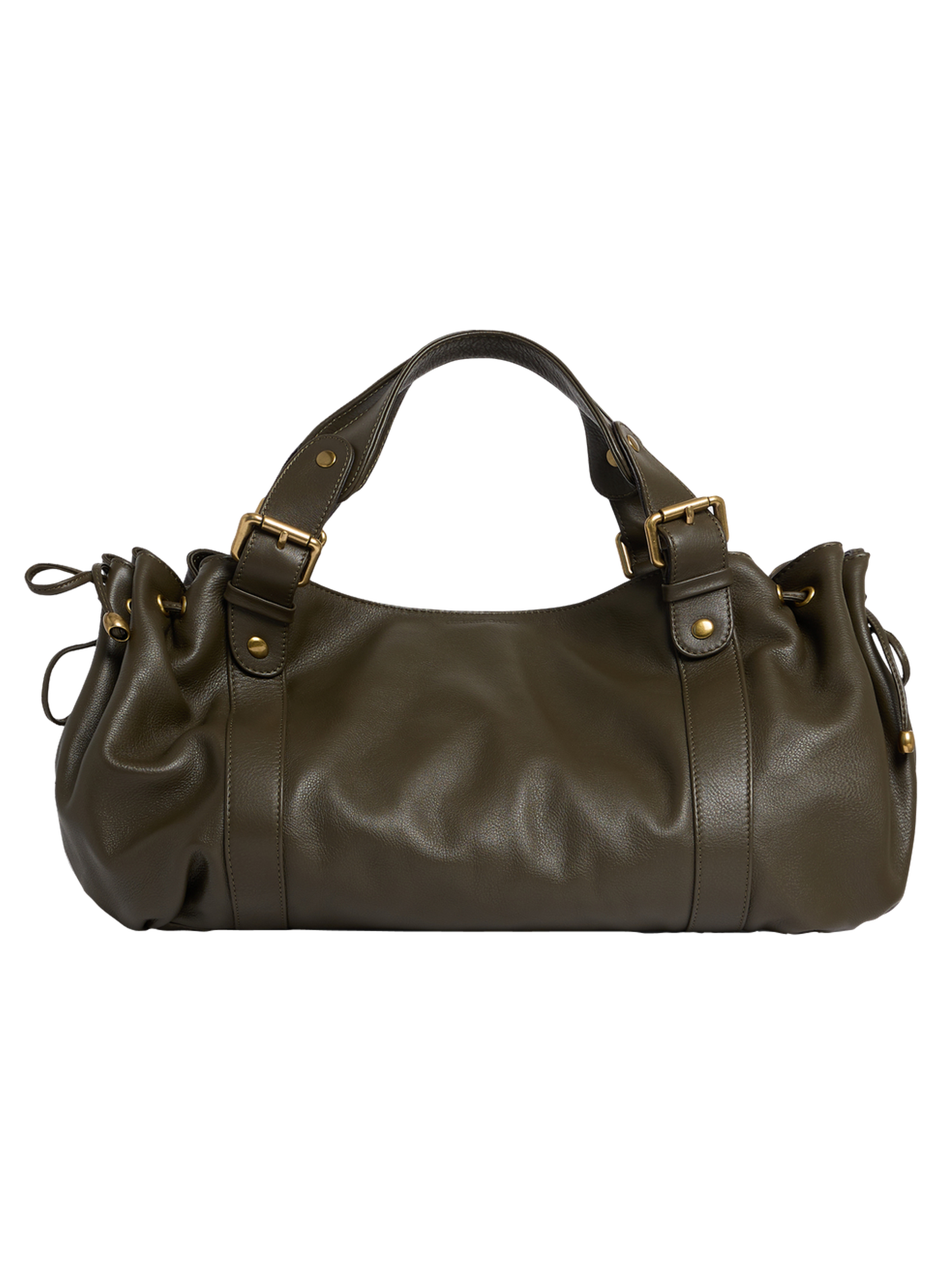 Sac à main en cuir - 24h GERARD DAREL Kaki