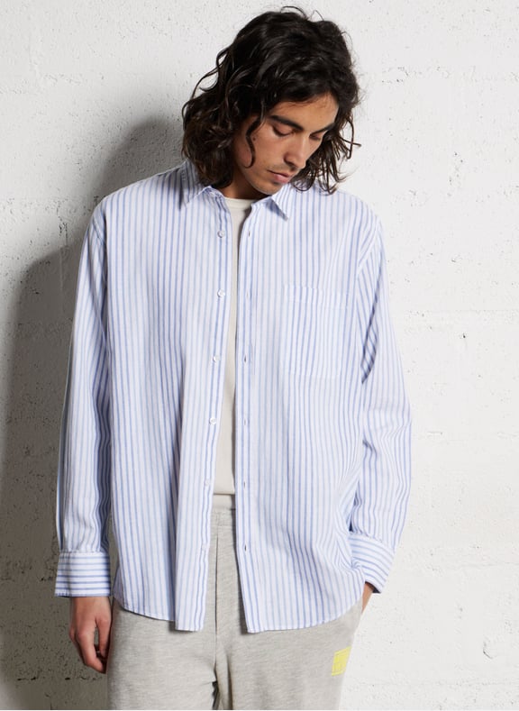 Chemise oversize en coton mélangé Multicolore by ARMOR-LUX ARMOR-LUX Chemise oversize en coton mélangé Multicolore