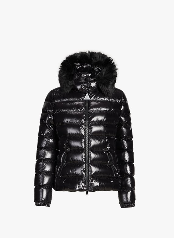 Doudoune matelassée à capuche | Noir by MONCLER Doudoune matelassée à capuche Noir