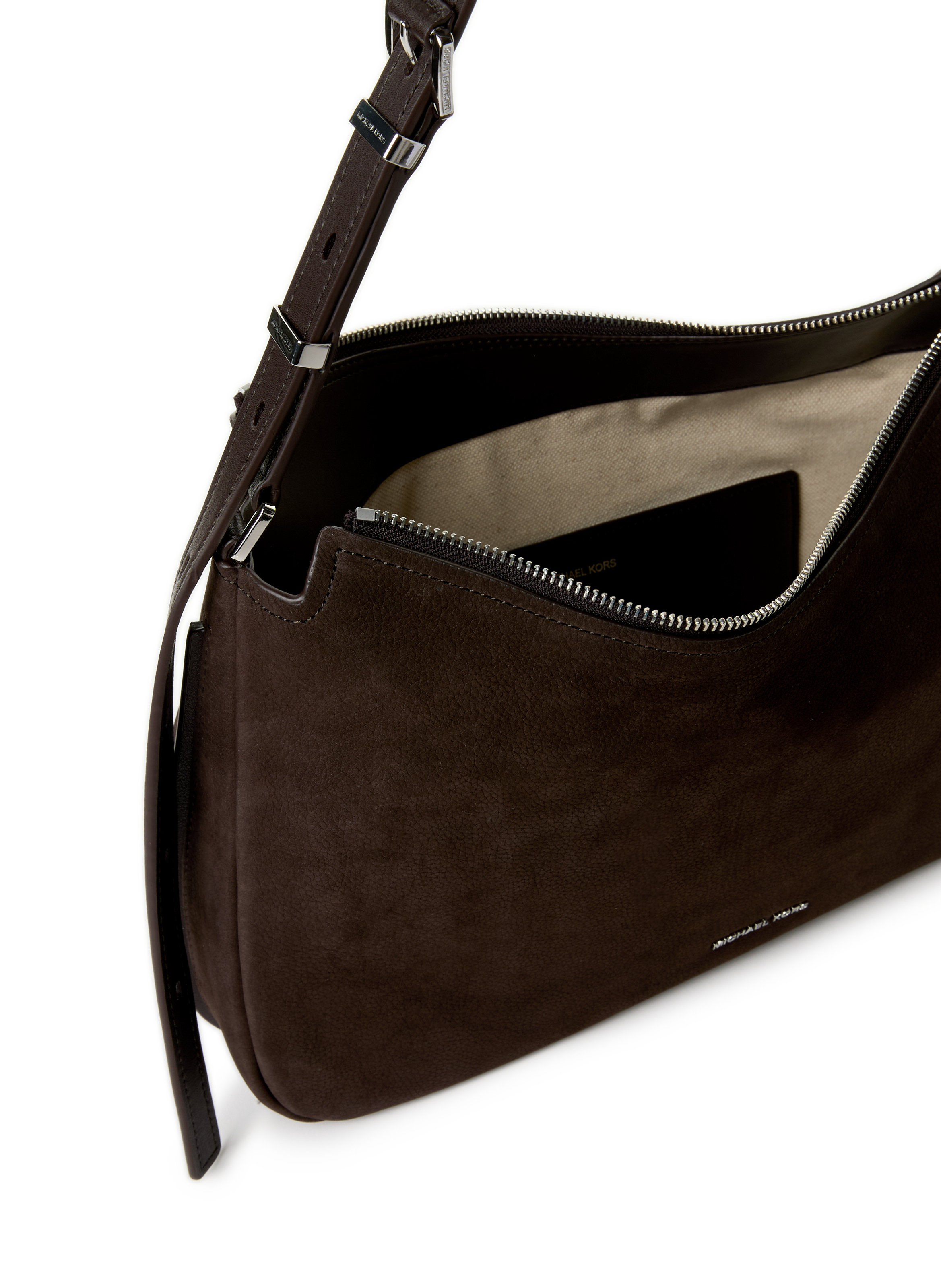 Sac à main Nolita en cuir MICHAEL KORS Marron