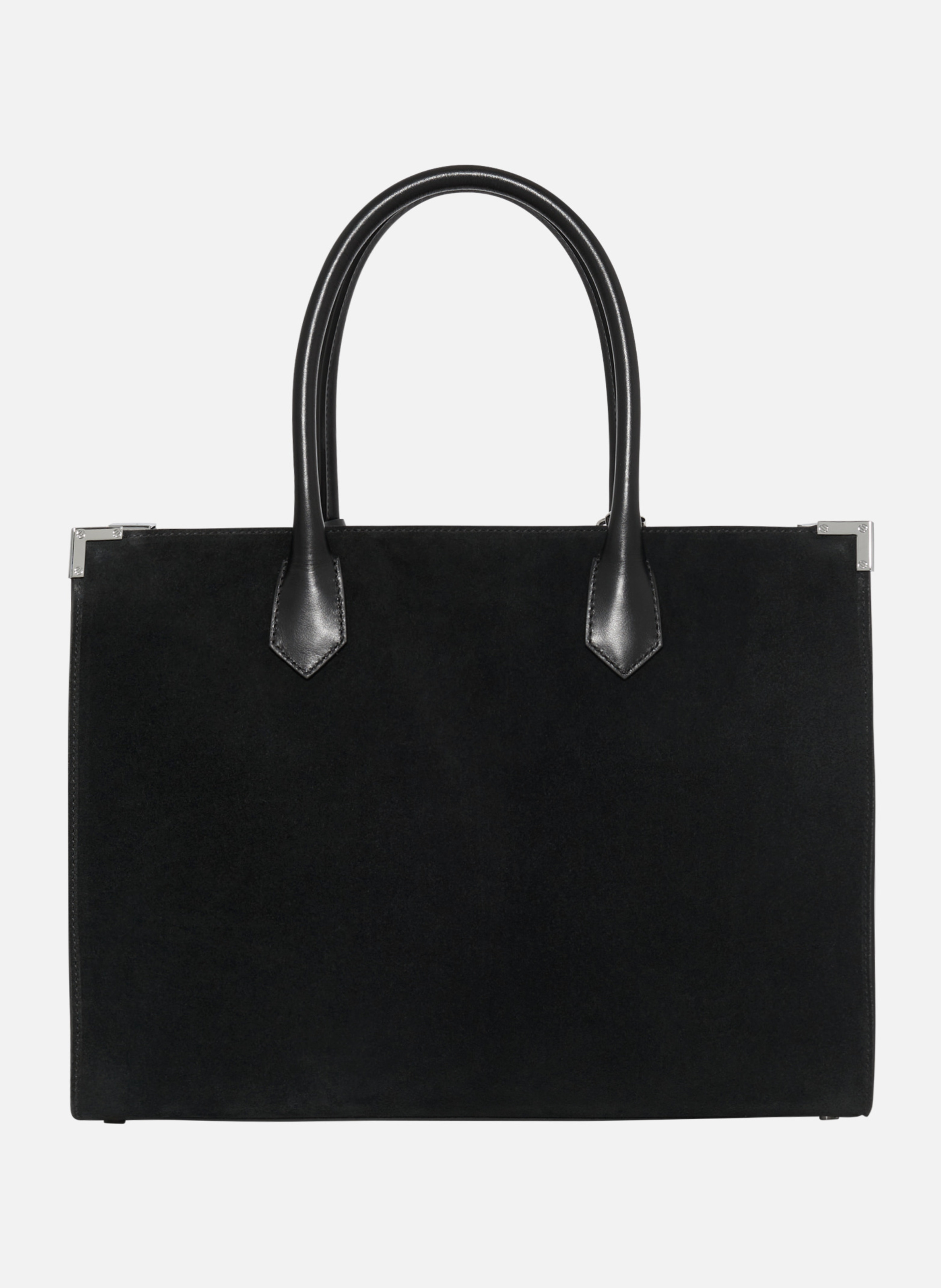 Sac cabas ming l en suède THE KOOPLES Noir