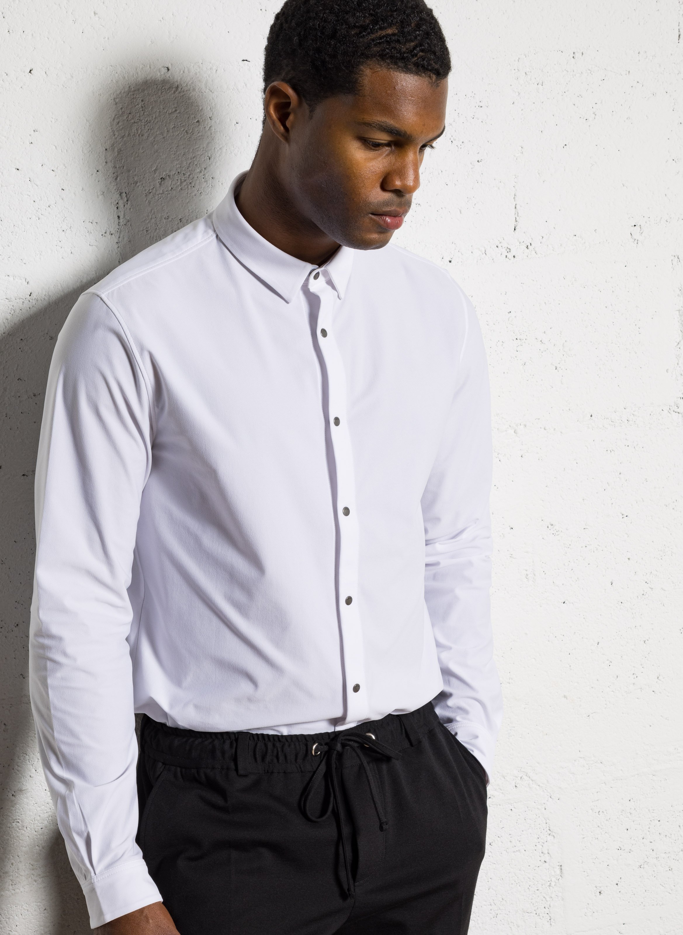 Chemise col classique IKKS Blanc