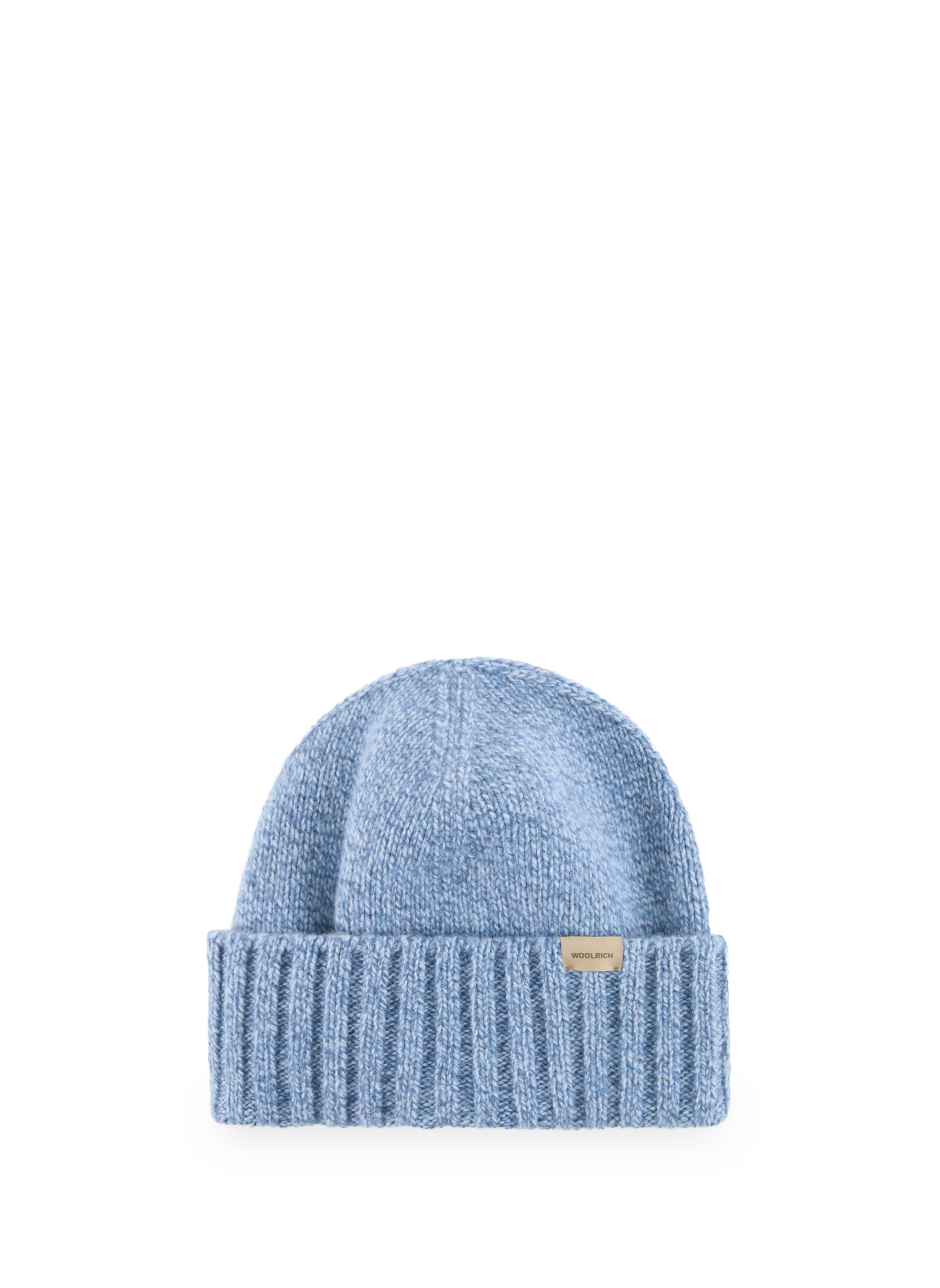 WOOLRICH Bonnet côtelé en laine Bleu