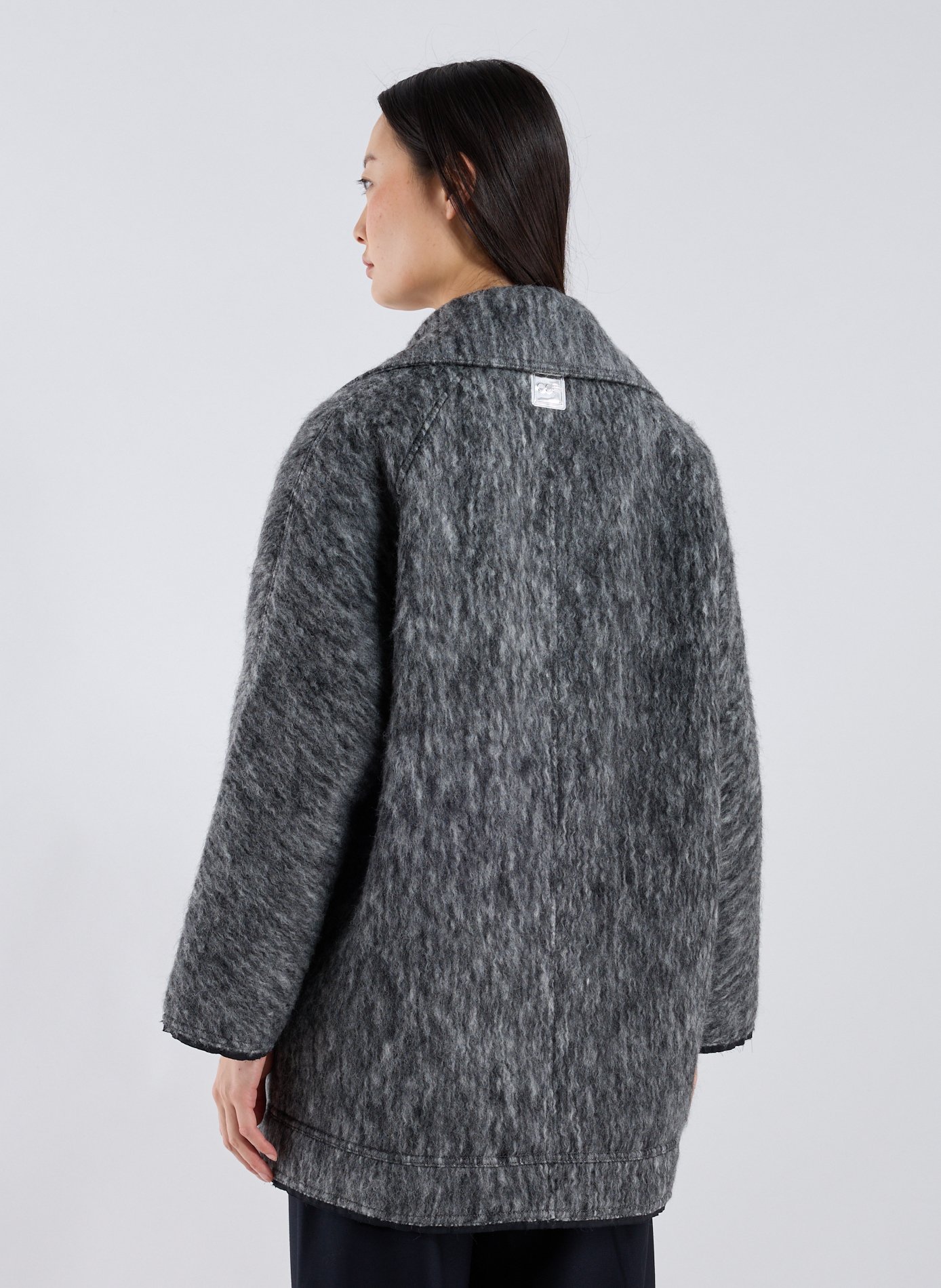 Manteau oversize col classique OOF WEAR Gris