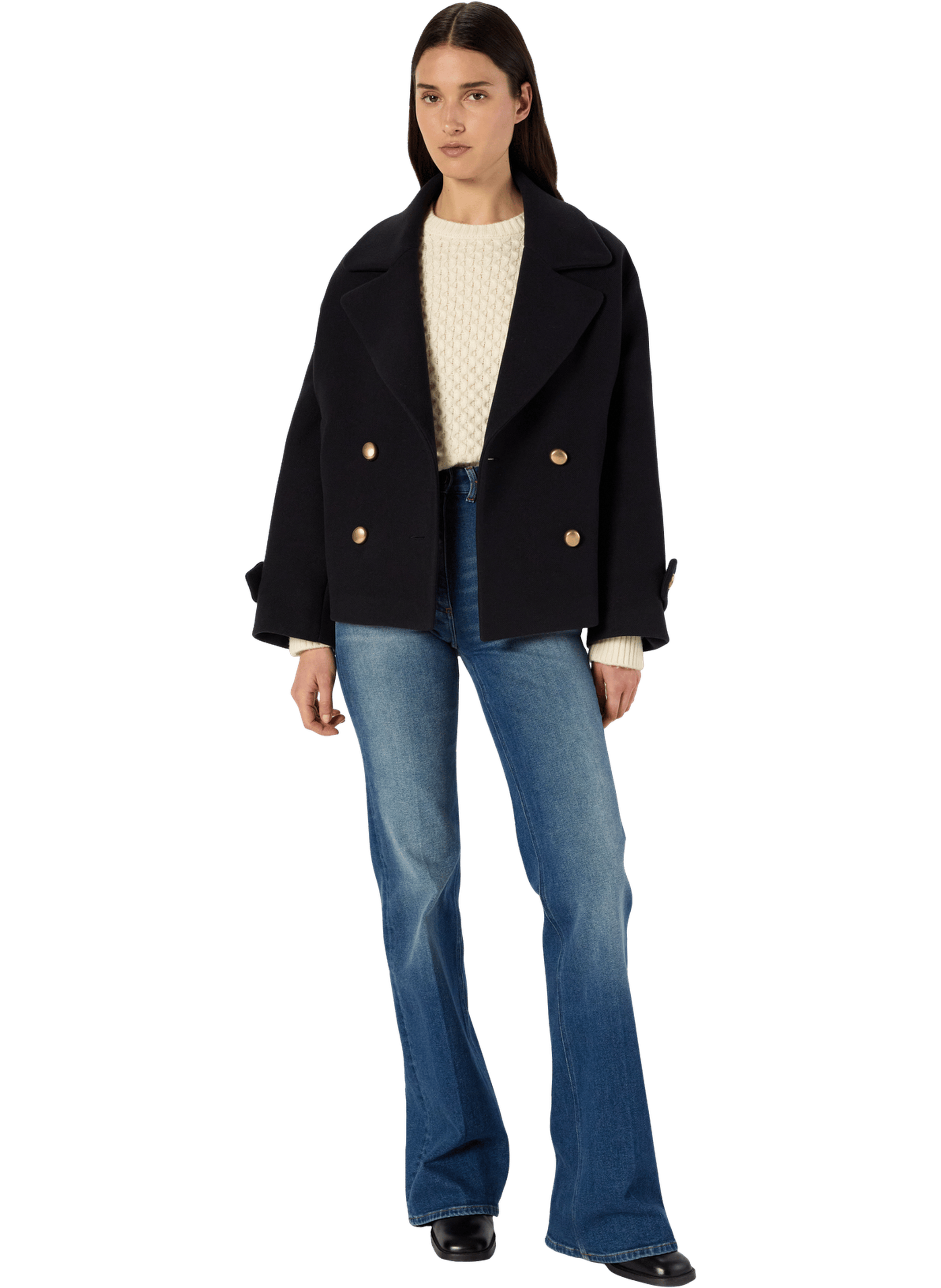 Caban court - mouna GERARD DAREL Bleu