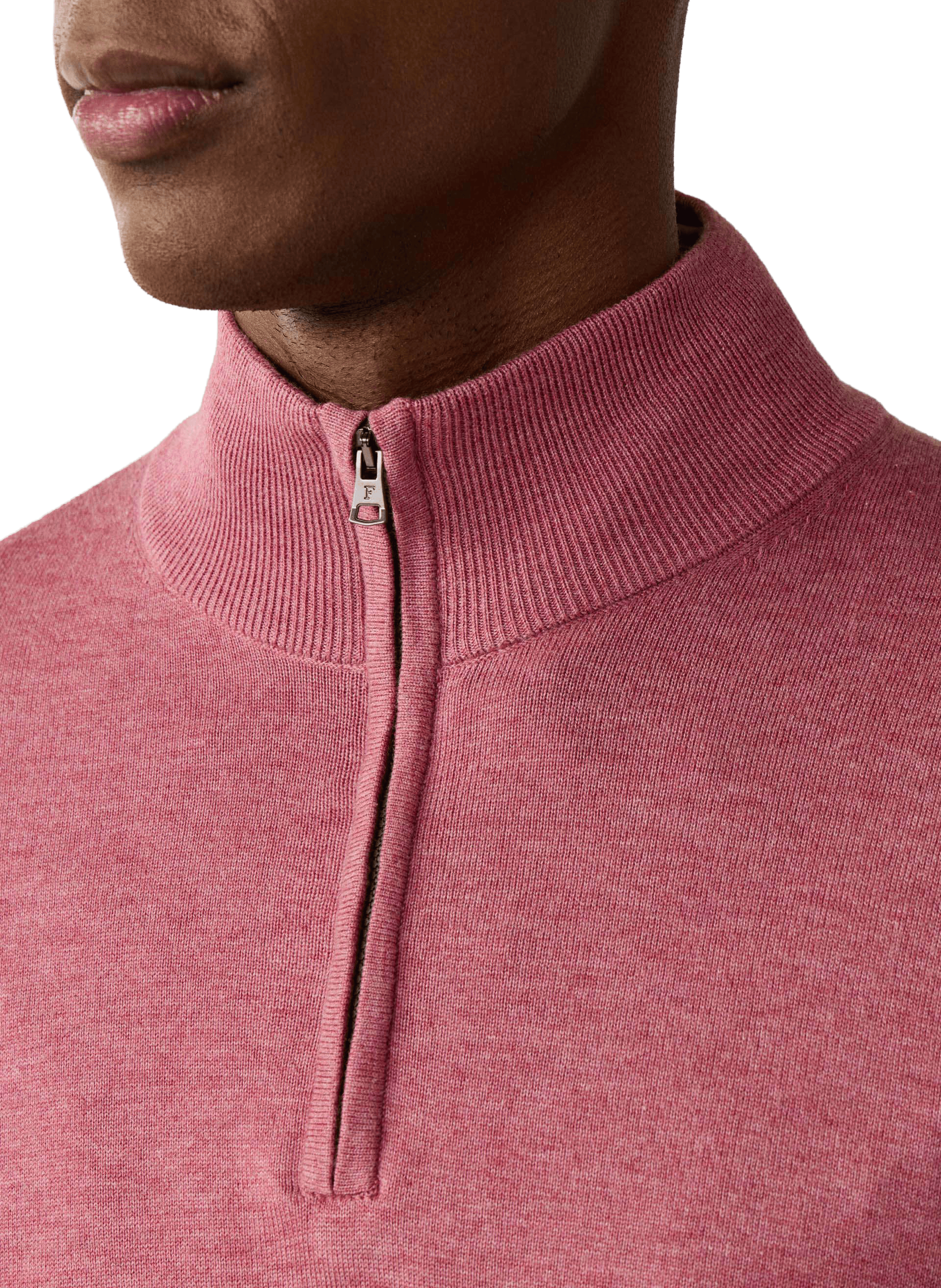 Cotton and linen jumper FACONNABLE Red