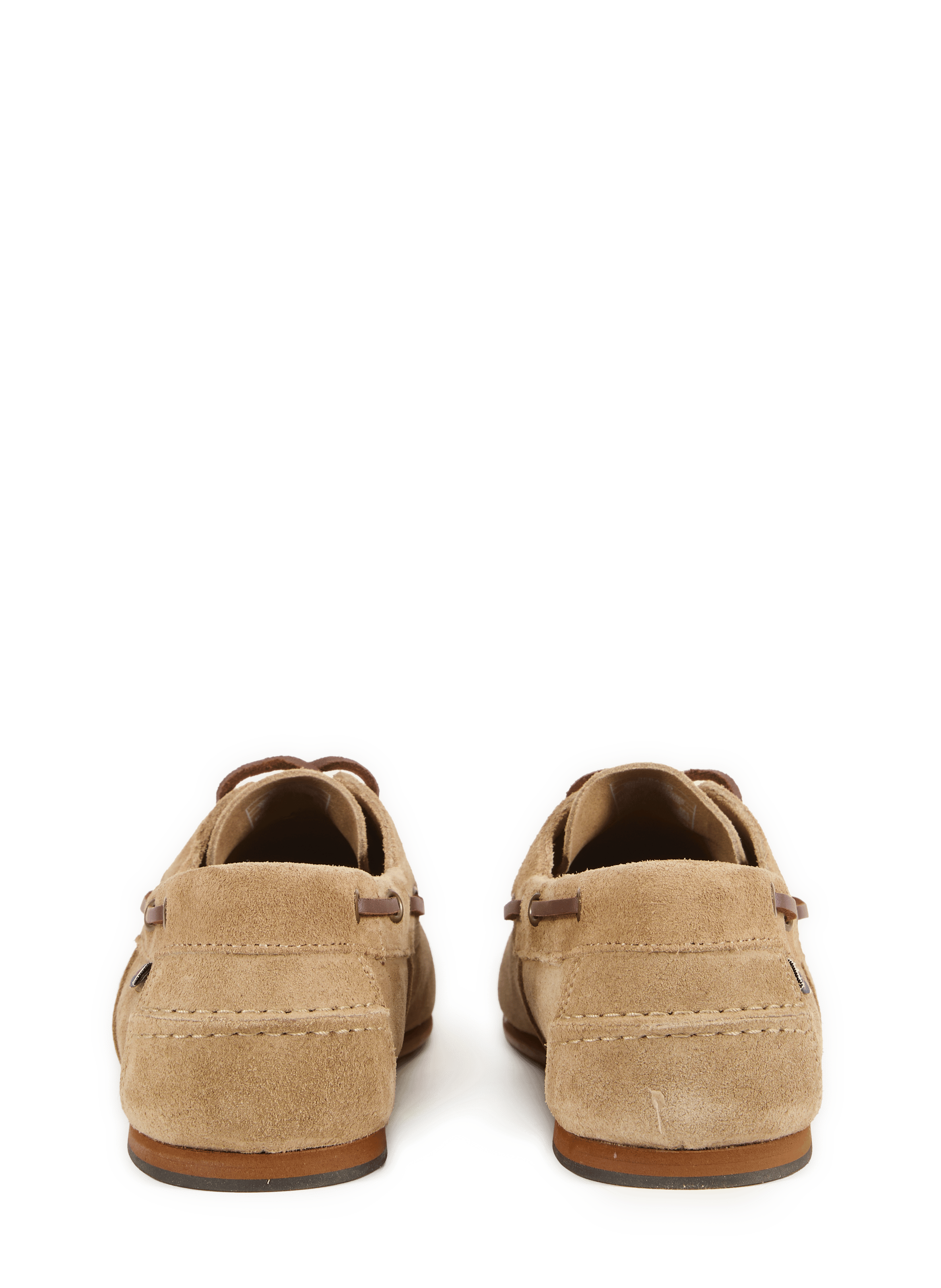 Mocassins Owen en cuir daim Beige