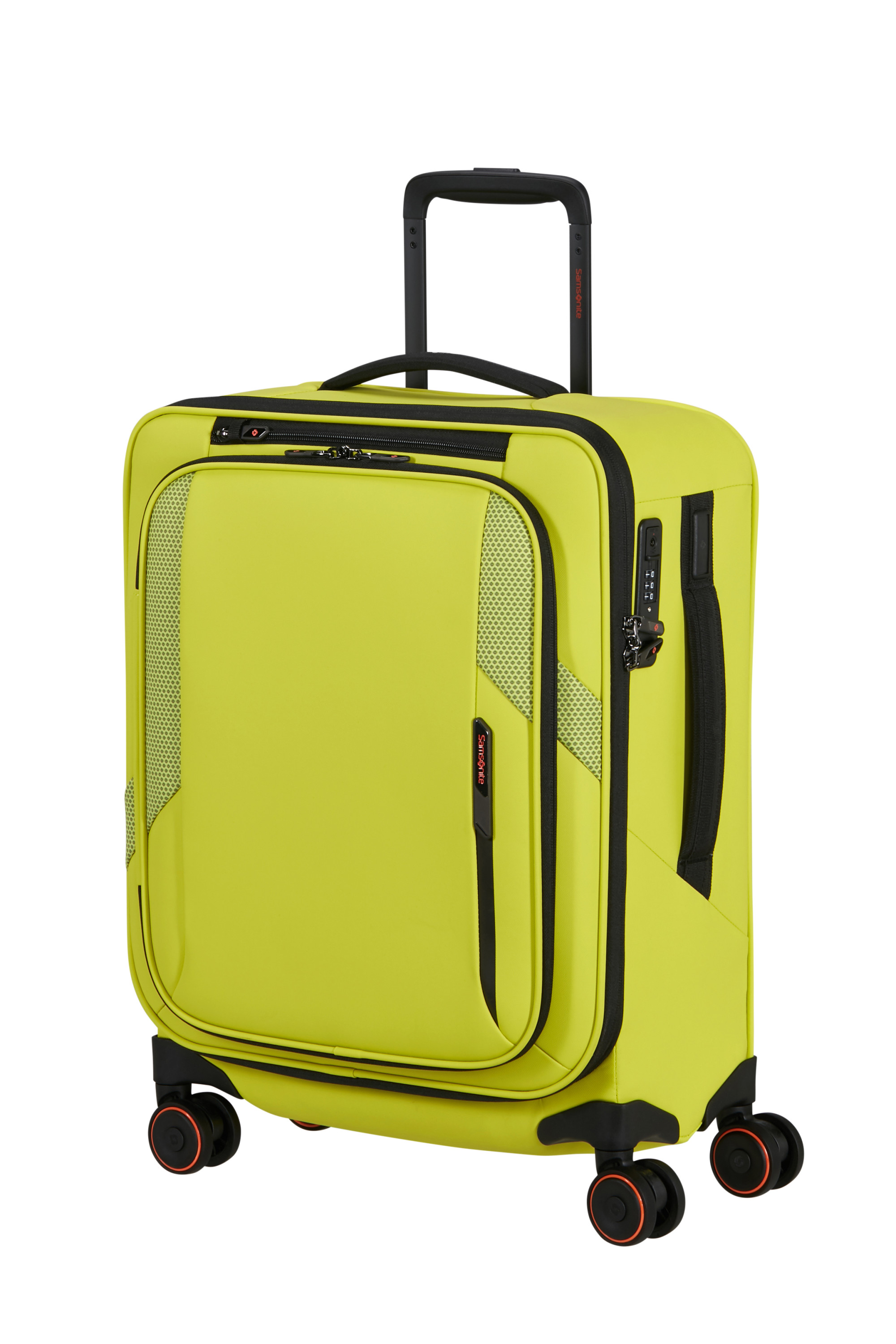 Glazed valise 4 roues taille s SAMSONITE Jaune
